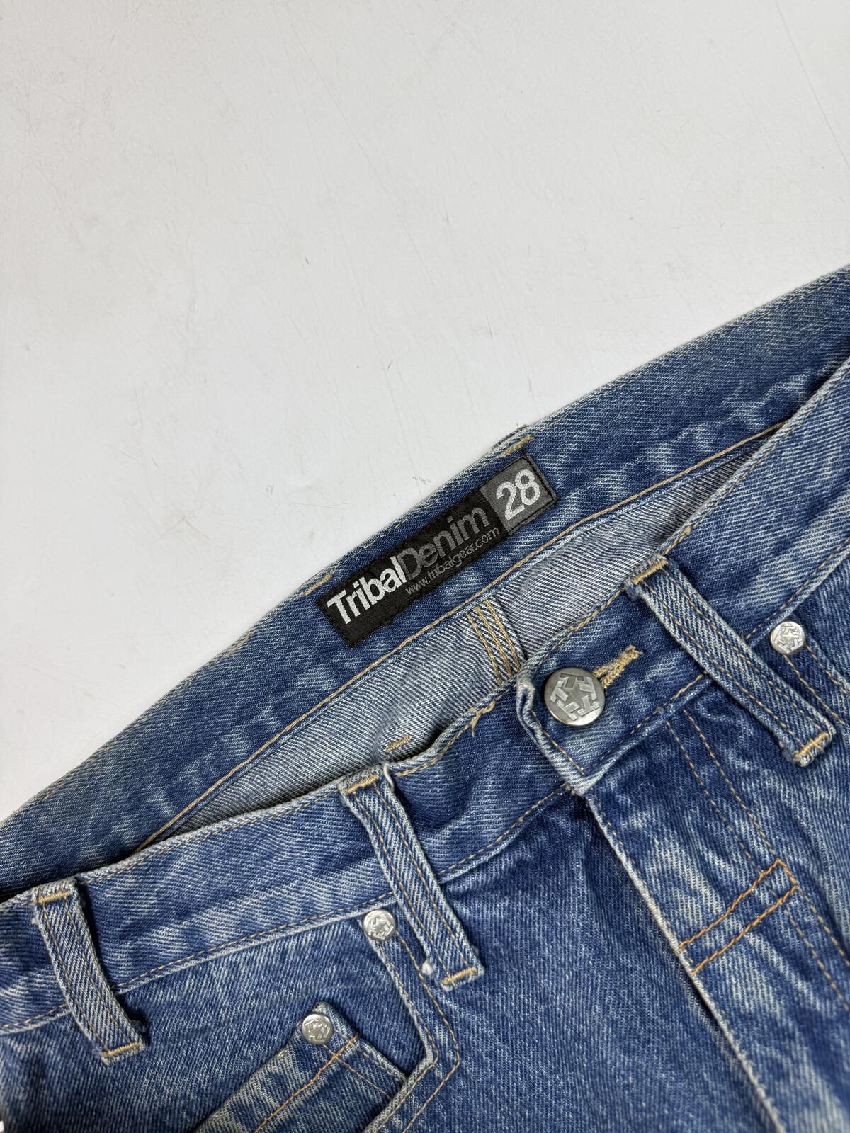 Vintage Y2K baggy hip hop jorts (W28)
