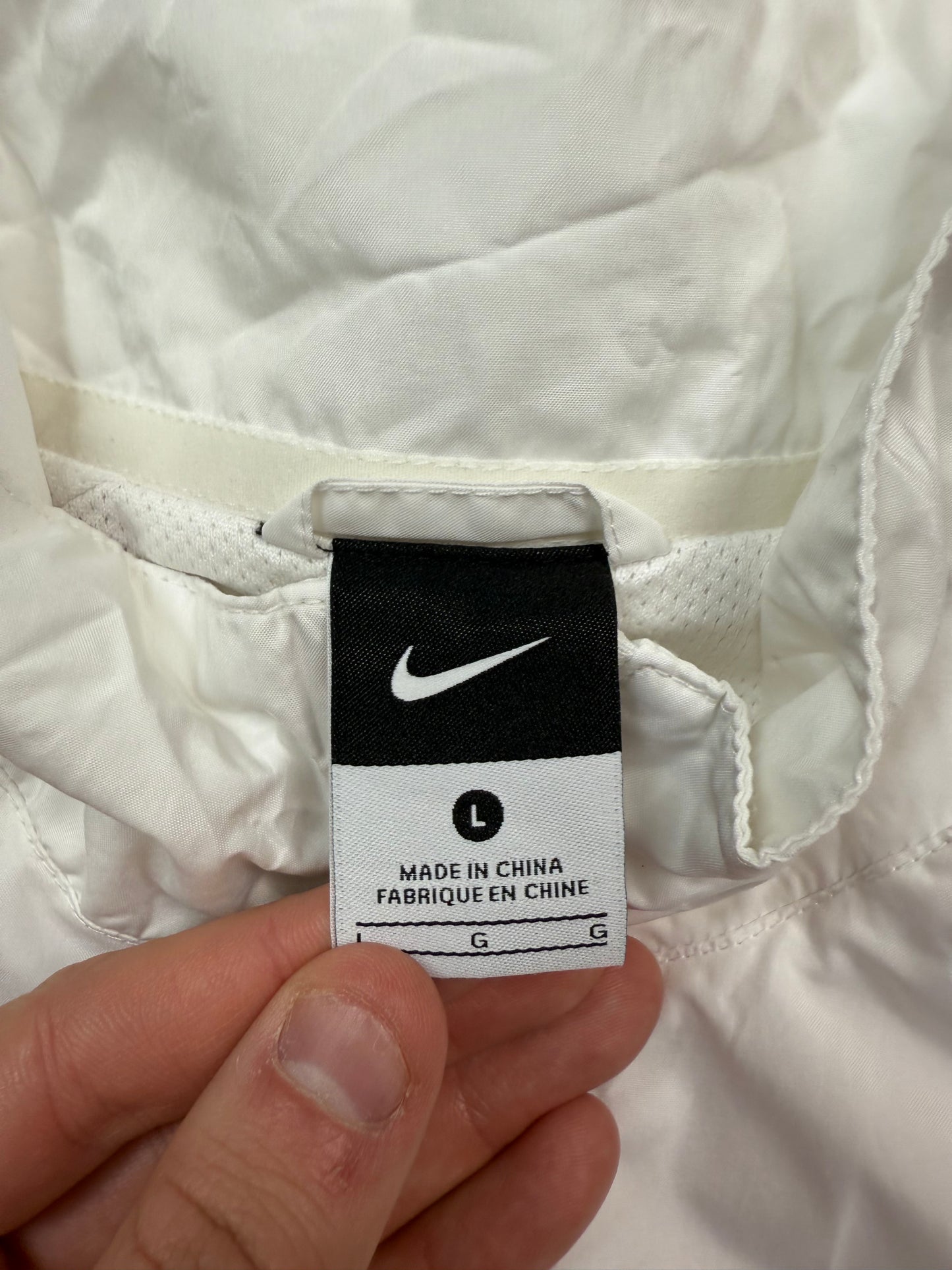 Manchester United 2010/11 Nike football track jacket (L)