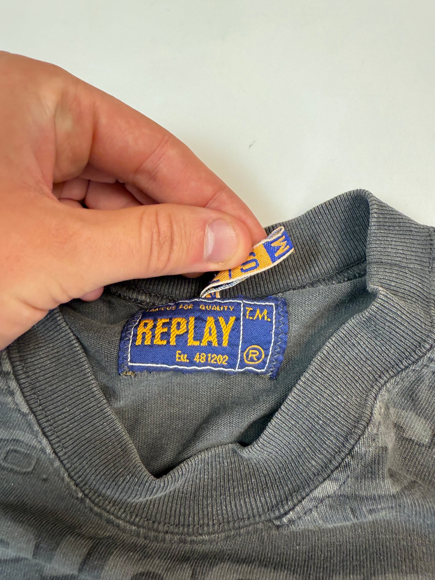 Vintage Replay long sleeve tee (M)