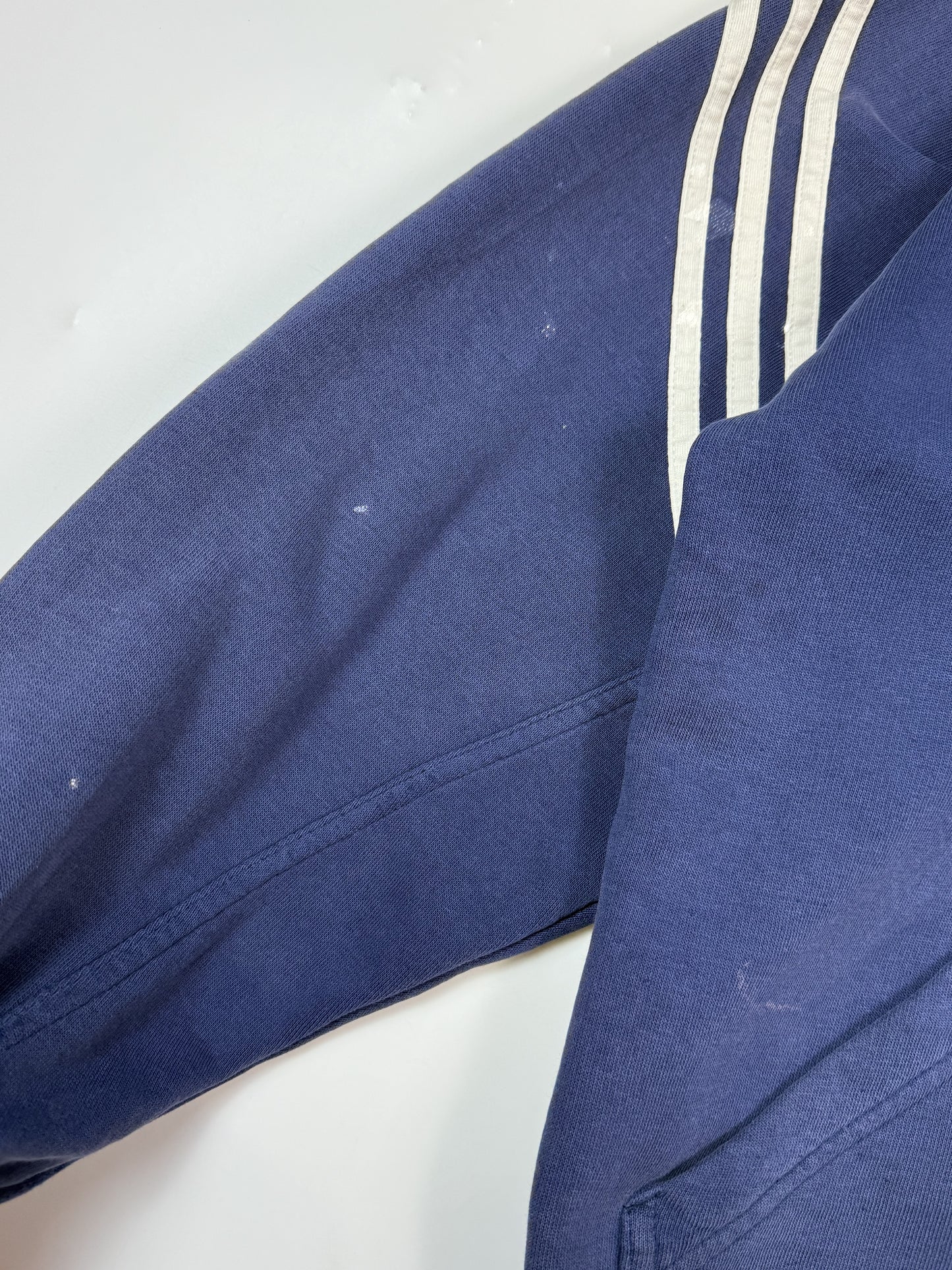 Vintage 90s Adidas full zip hoodie (L)