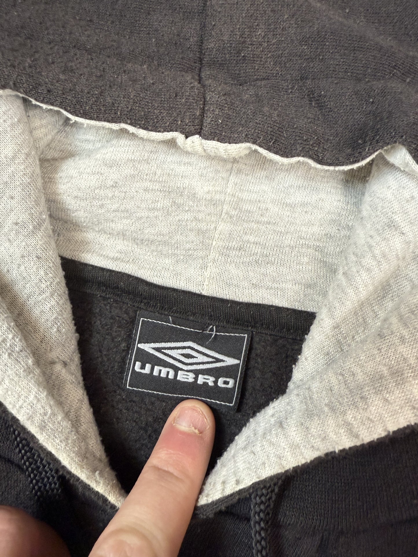 Vintage Umbro centre logo hoodie (XL)
