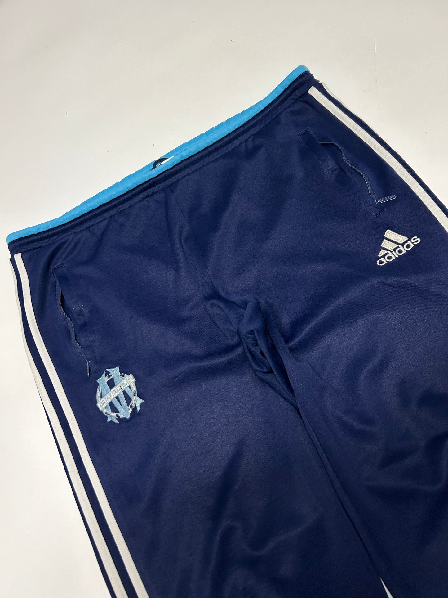 Vintage 90s Marseille adidas track pants (L)