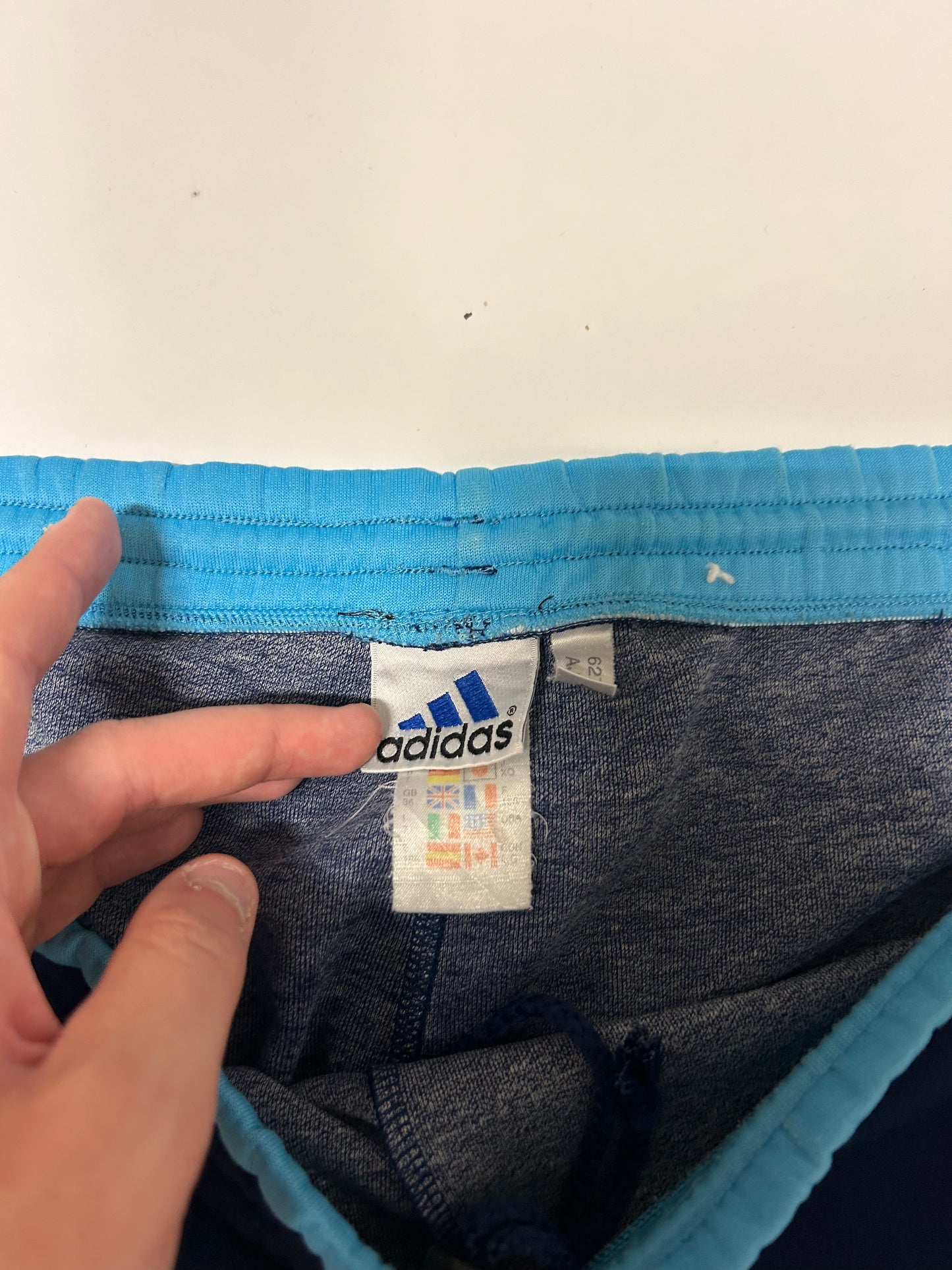 Vintage 90s Marseille adidas track pants (L)