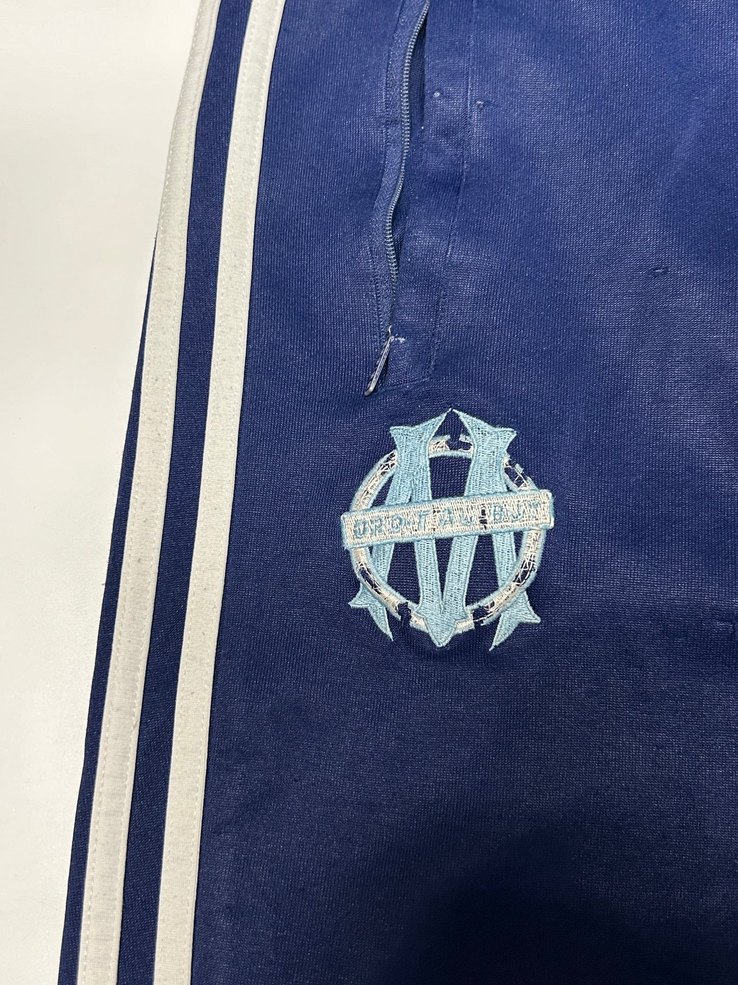 Vintage 90s Marseille adidas track pants (L)