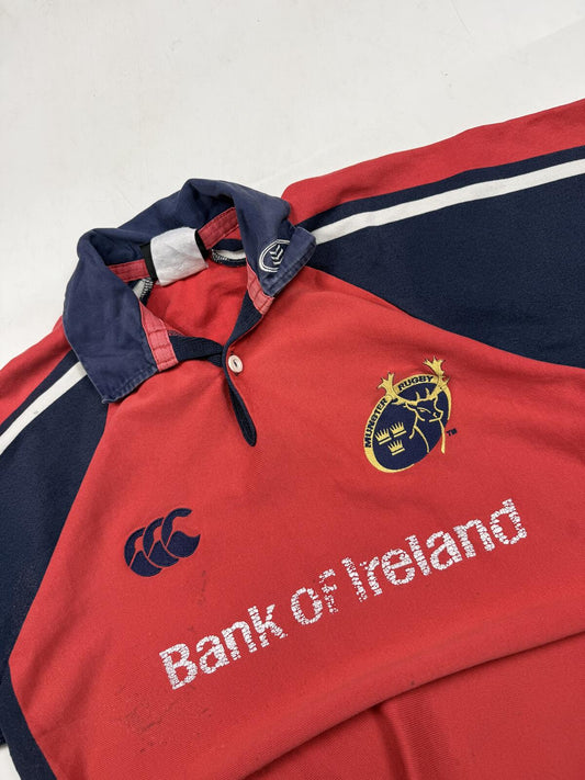 Vintage Munster 2003/04 Canterbury home rugby shirt (S)