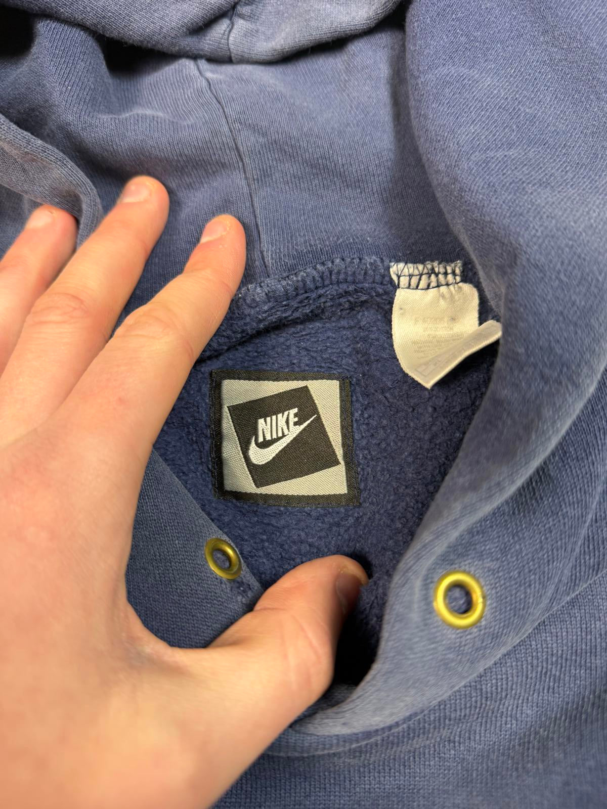 Vintage 90s Nike small logo hoodie (XL)