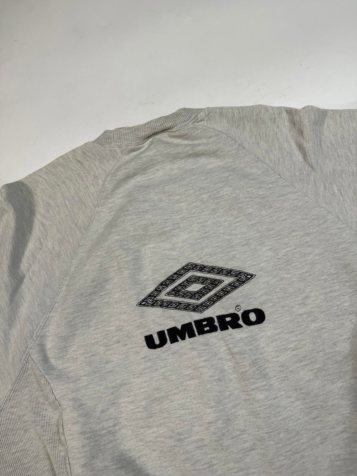 Vintage 90s Umbro pro training centre logo sweatshirt (XL)