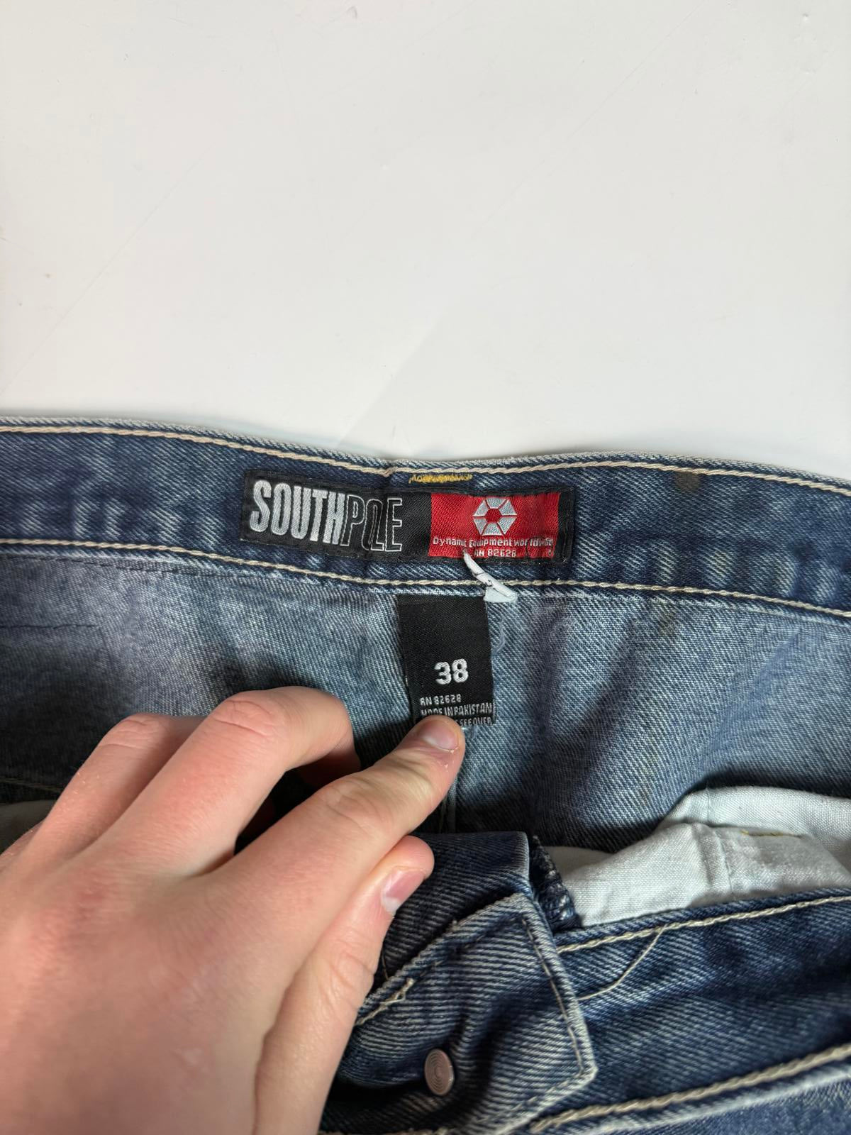 Vintage Southpole baggy hip hop carpenter jeans (W38)