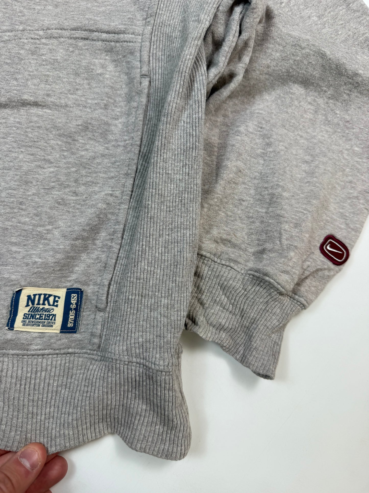 Vintage Nike spell out full zip hoodie (XL)