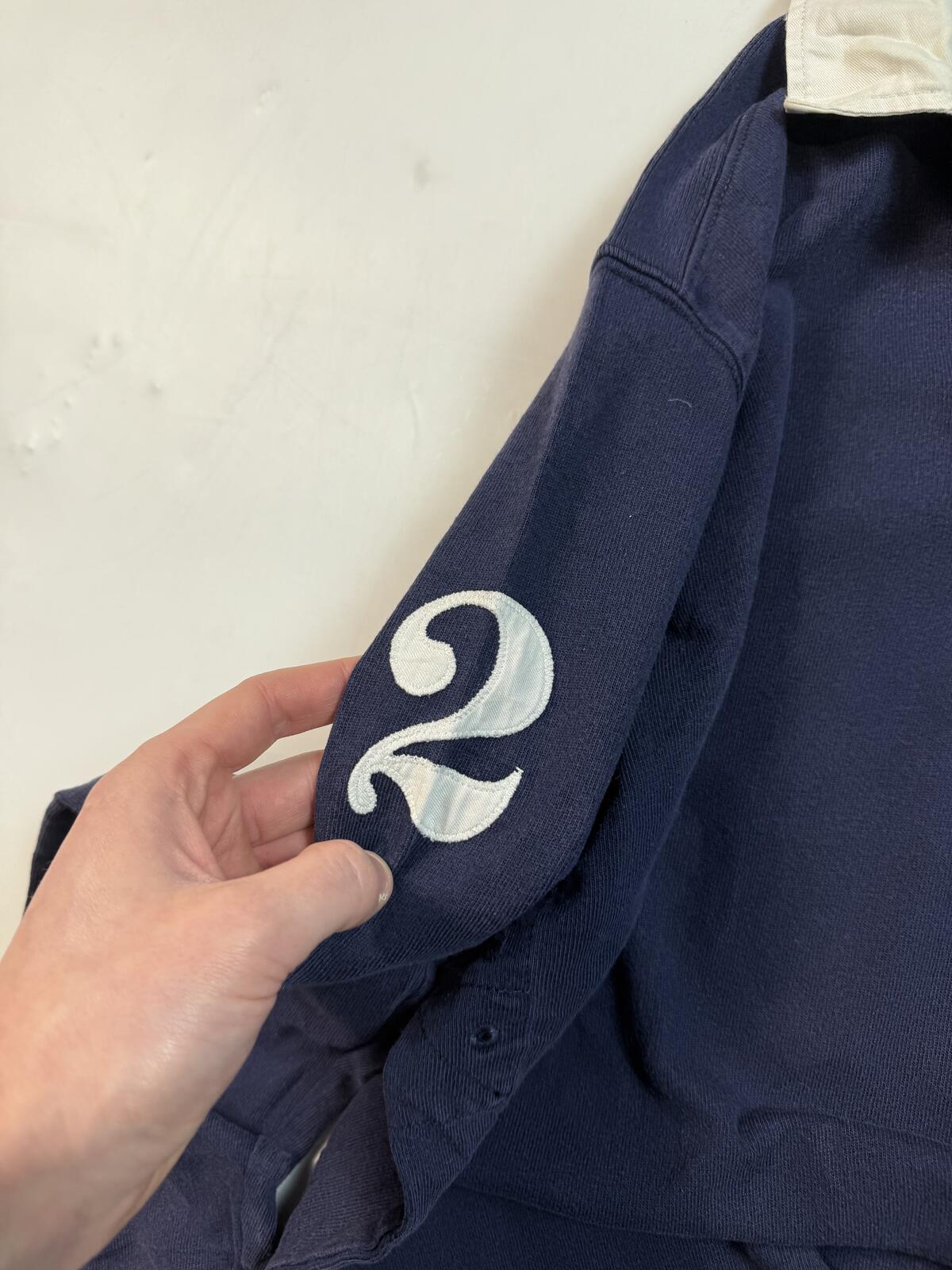 Vintage Ralph Lauren big pony rugby polo shirt (L)