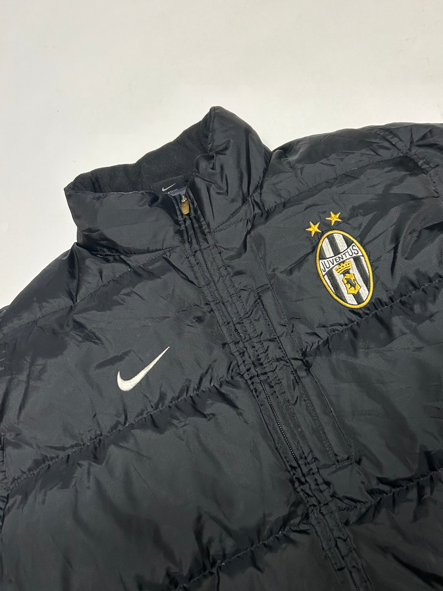 Vintage Juventus Nike football puffer jacket (S)