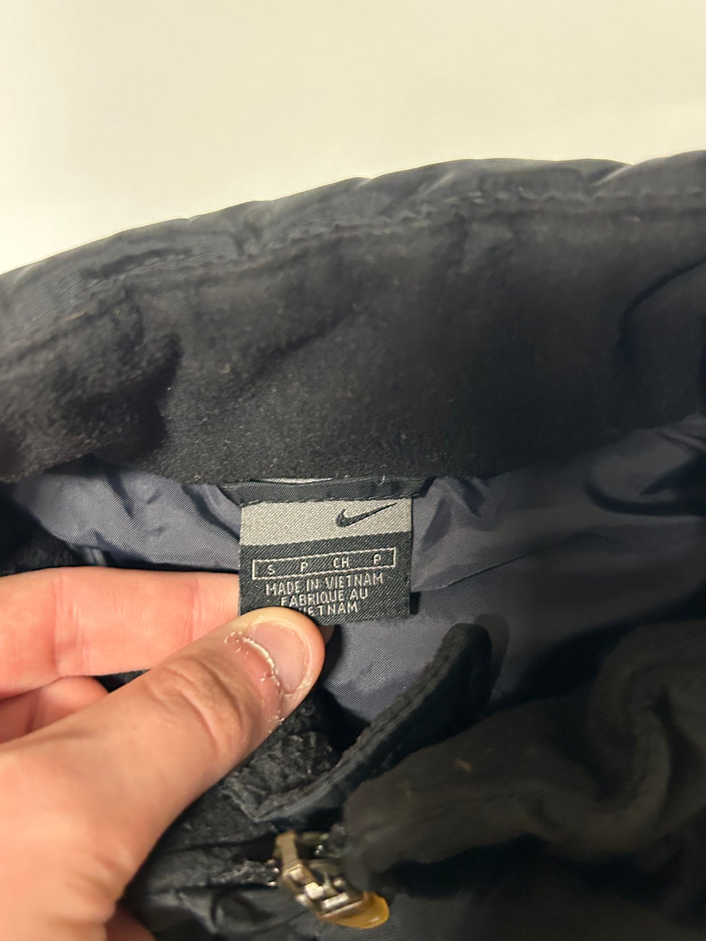 Vintage Juventus Nike football puffer jacket (S)