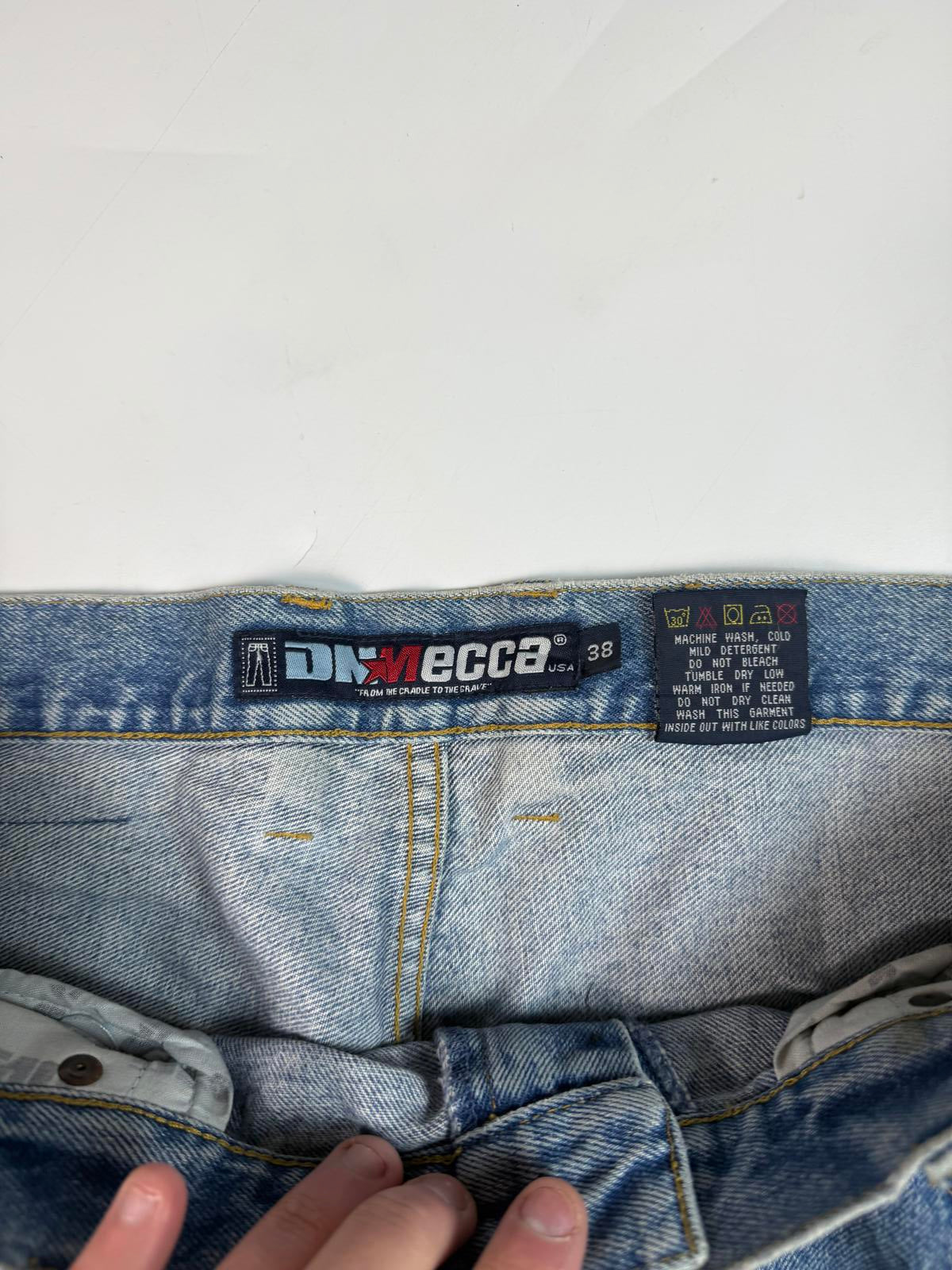 Vintage Y2K baggy hip hop carpenter jeans (W38)