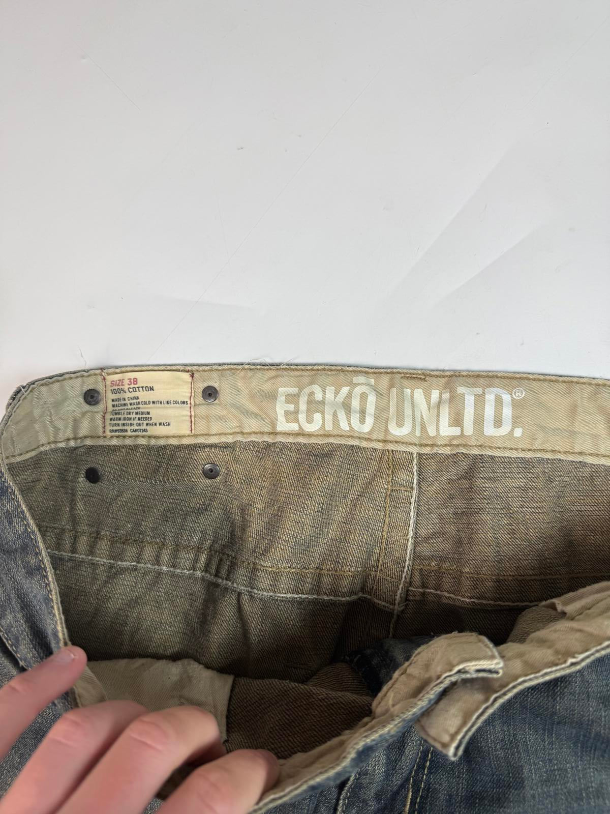 Vintage Ecko Unltd baggy hip hop Jeans (W40)