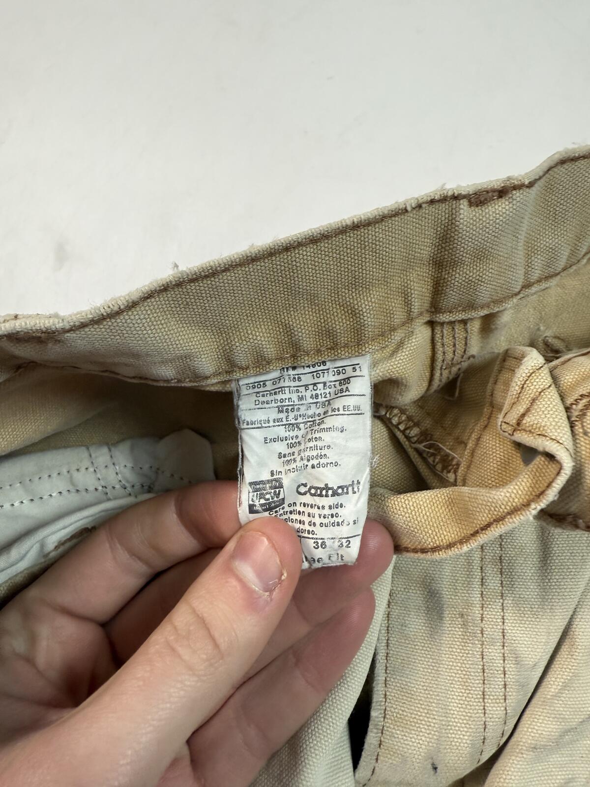 Vintage Carhartt baggy carpenter pants (W36)