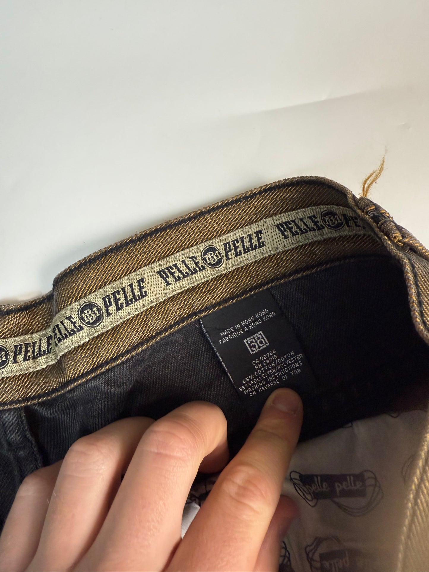 Vintage Pelle Pelle baggy pants (W36)