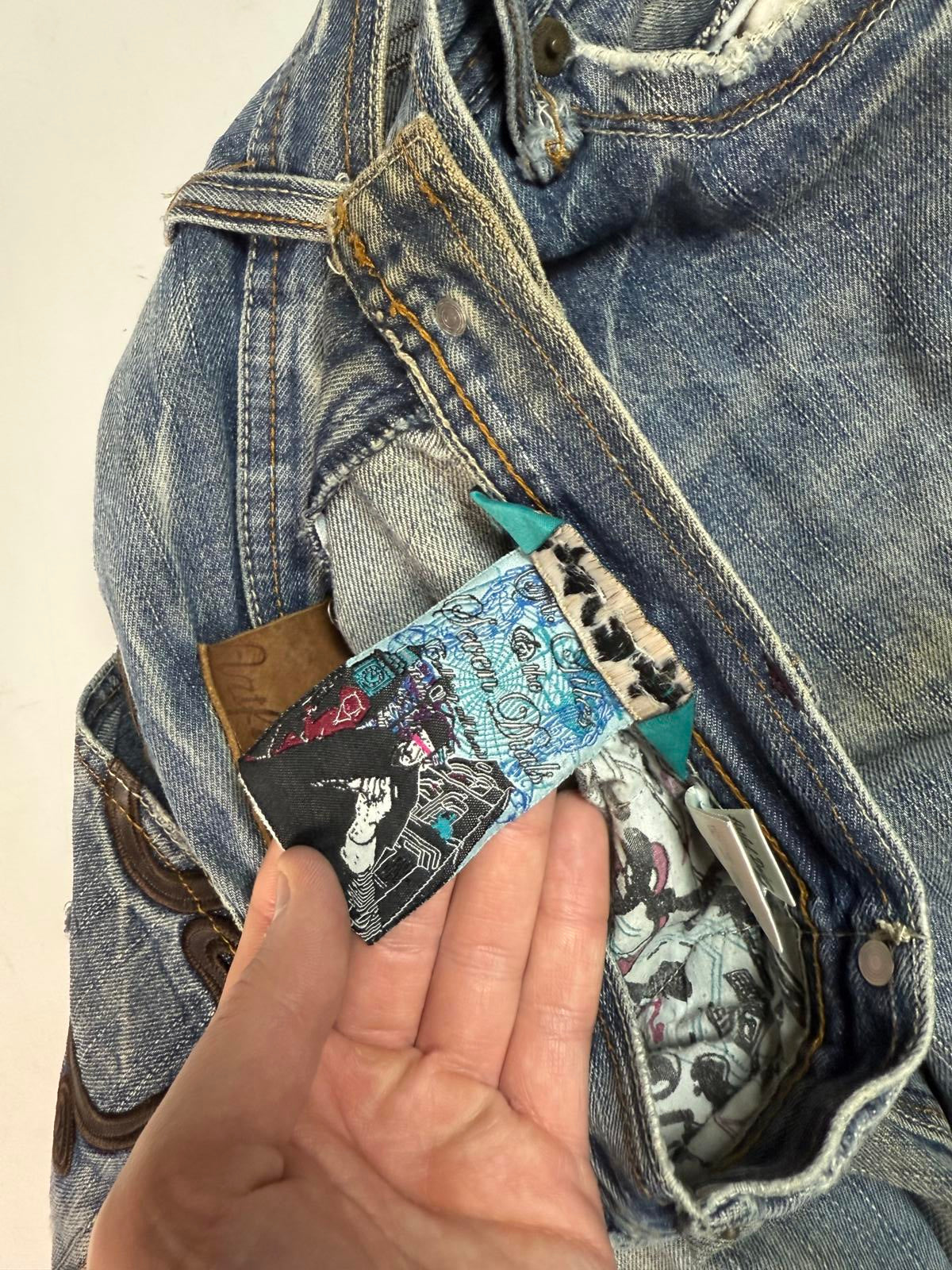 Vintage Y2K baggy hip hop Jeans (W34)