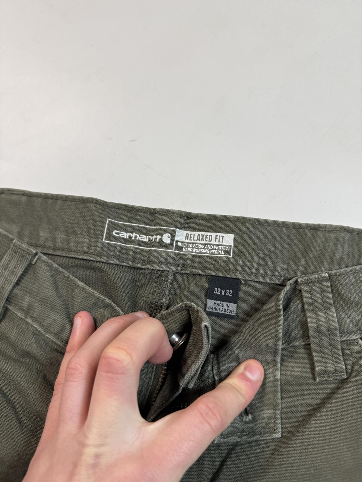 Carhartt double knee baggy carpenter pants (W32)