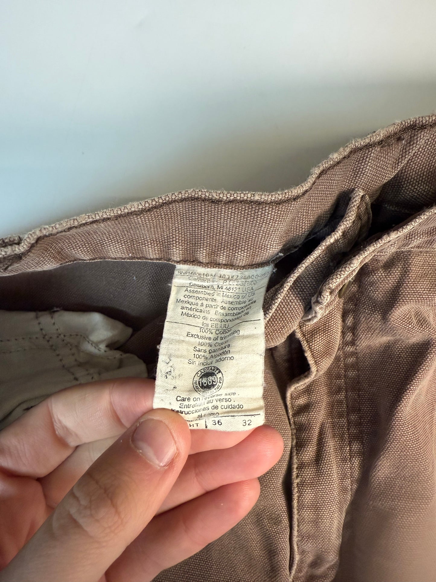 Vintage 90s Carhartt baggy carpenter pants (W36)