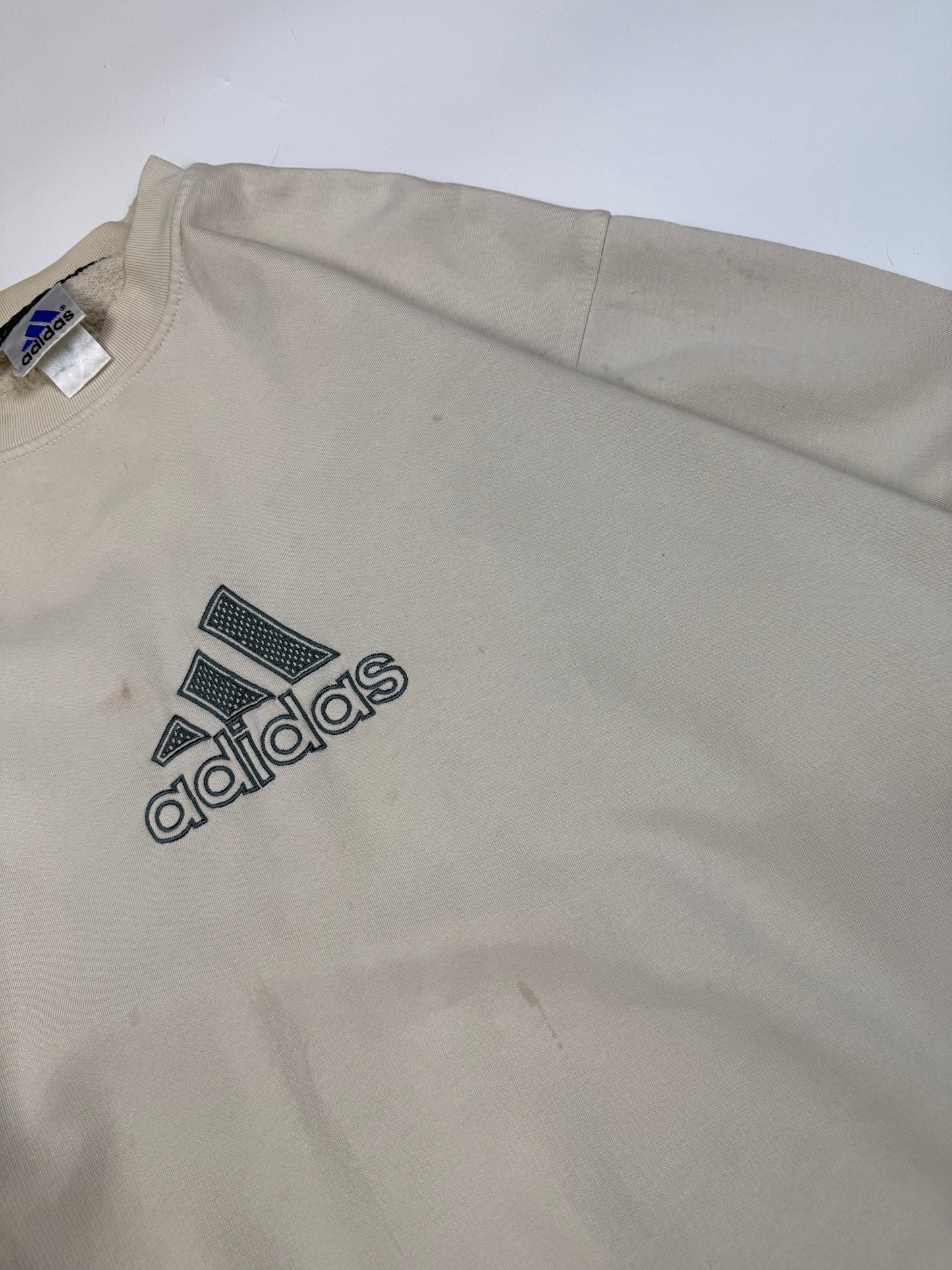 Vintage Adidas centre logo sweatshirt (XL)