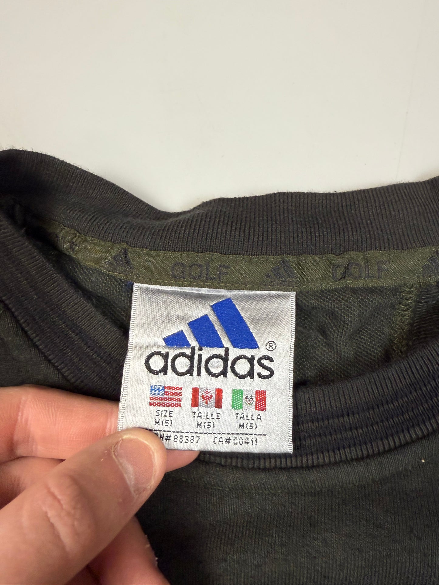 Vintage 90s Adidas golf sweatshirt (M)