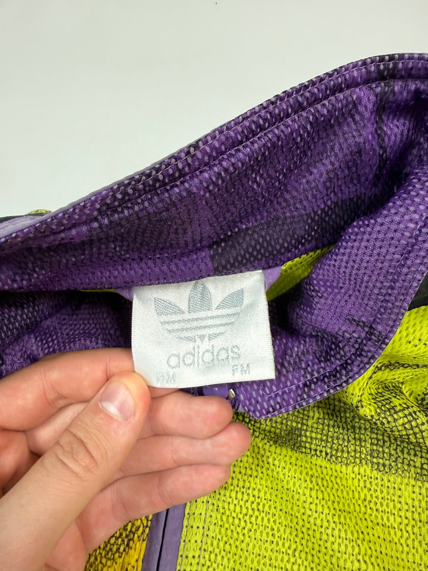 Vintage 90s Adidas originals anorak windbreaker jacket (M)