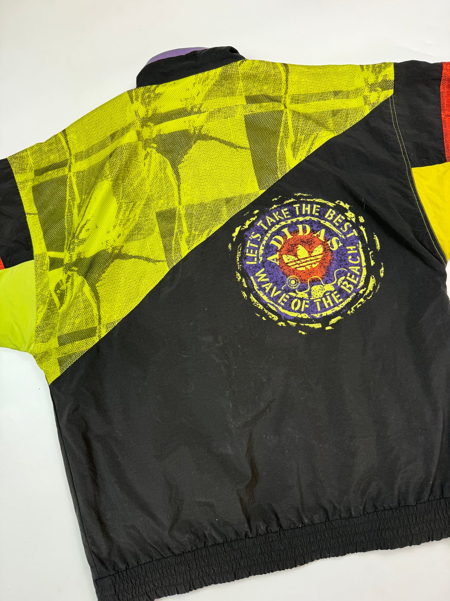 Vintage 90s Adidas originals anorak windbreaker jacket (M)