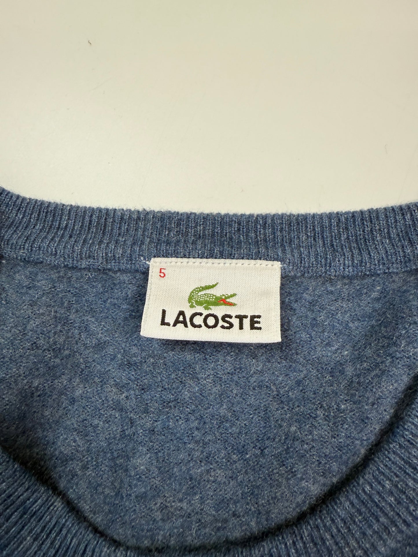Lacoste wool knit sweater (S)