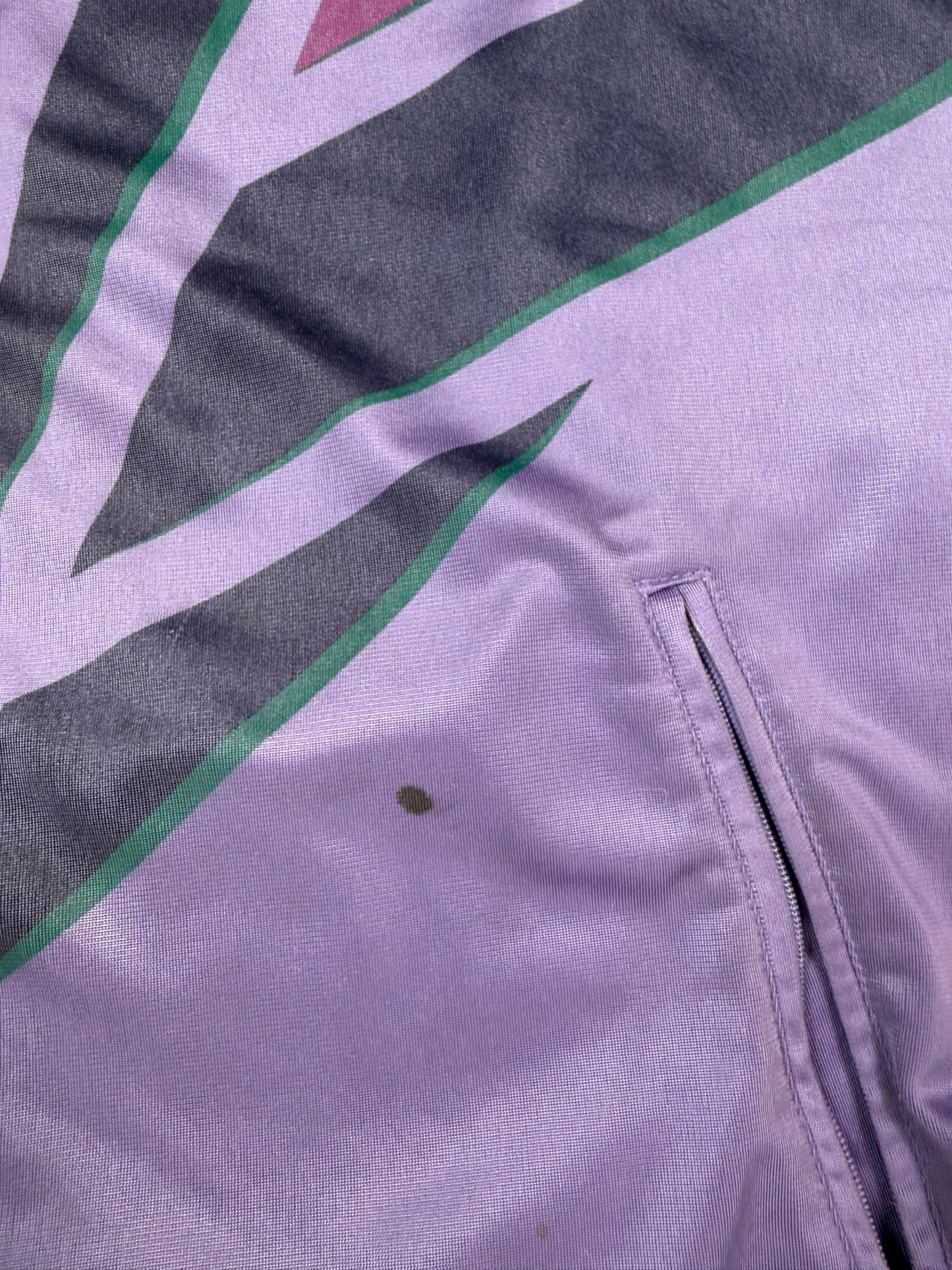 Vintage 90s Adidas originals abstract track jacket (M)