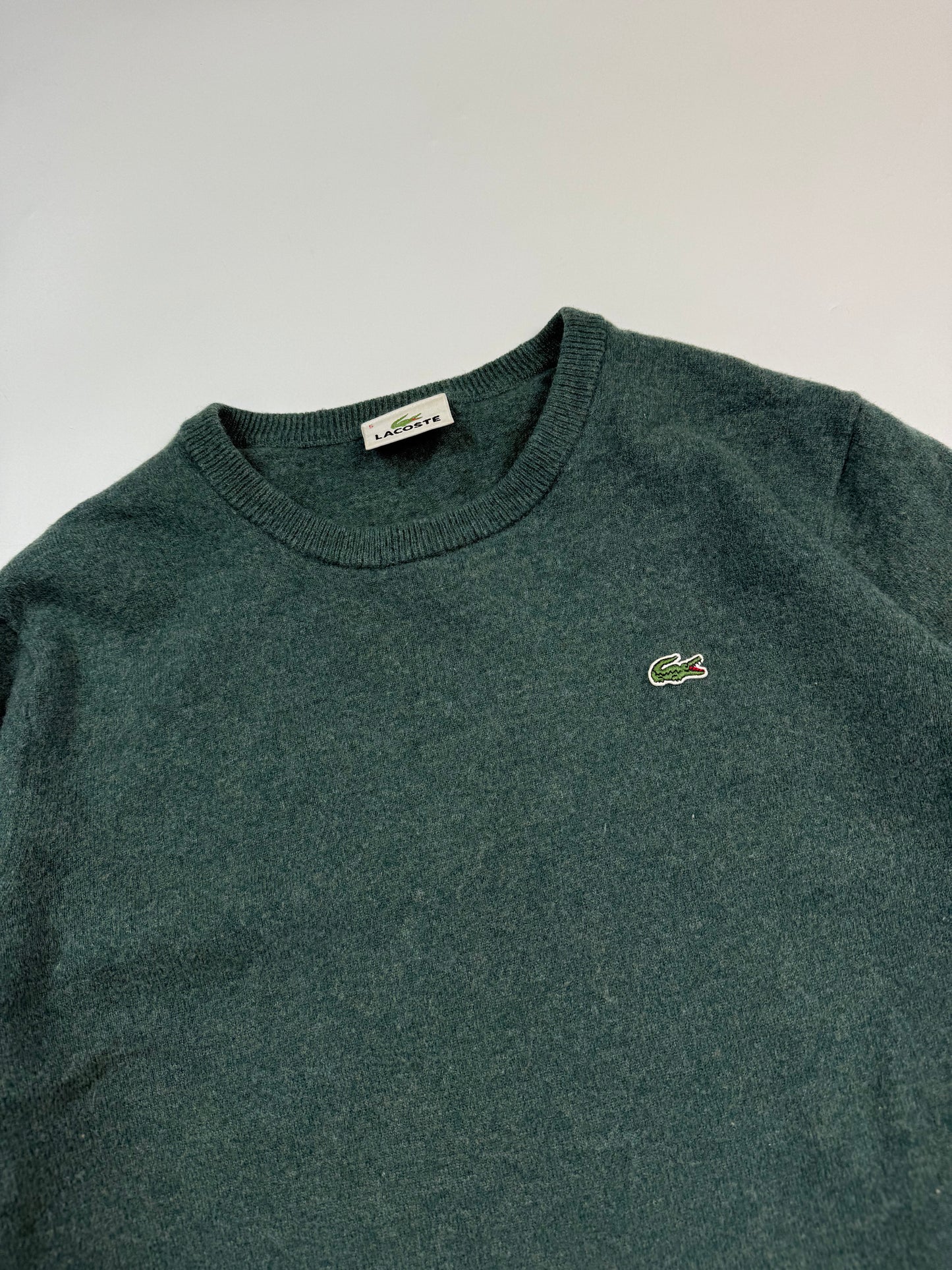 Lacoste wool knit sweater (S)