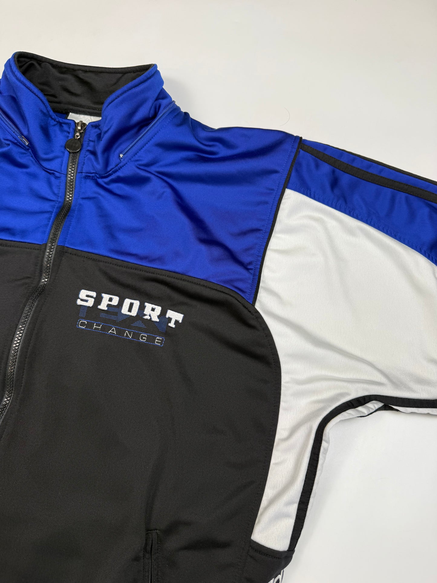 Vintage 90s Adidas originals sport change track jacket (XL)