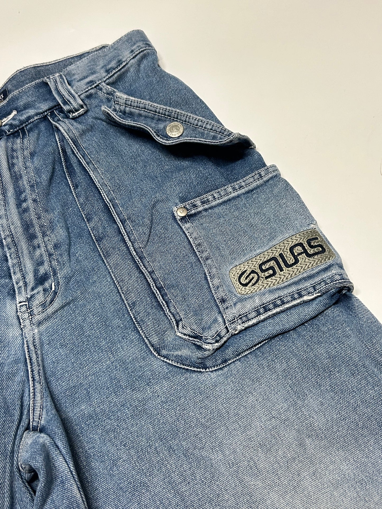 Vintage Wu Day Wei baggy jorts (W32)