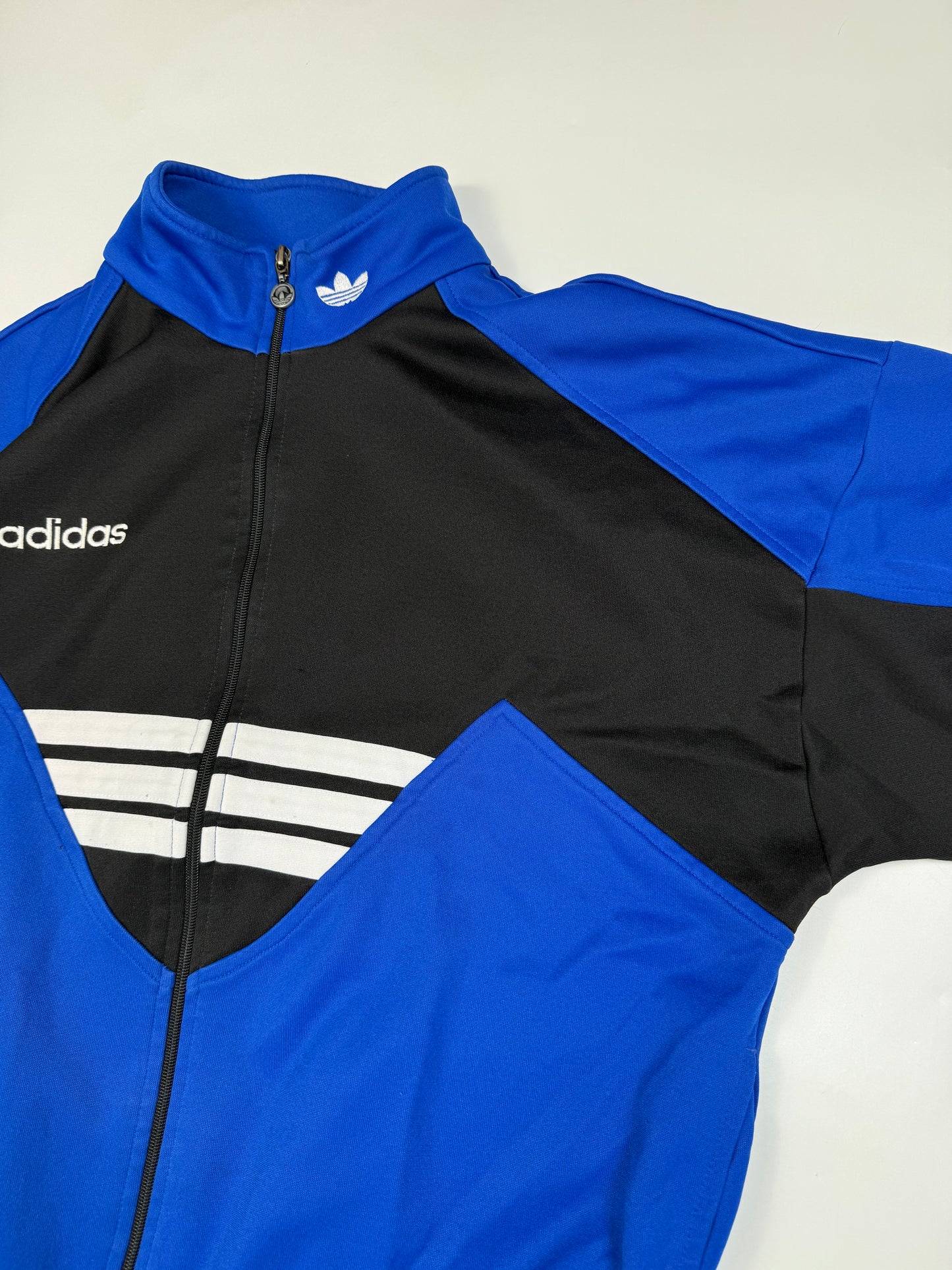 Vintage 90s adidas originals colour block track top (L)