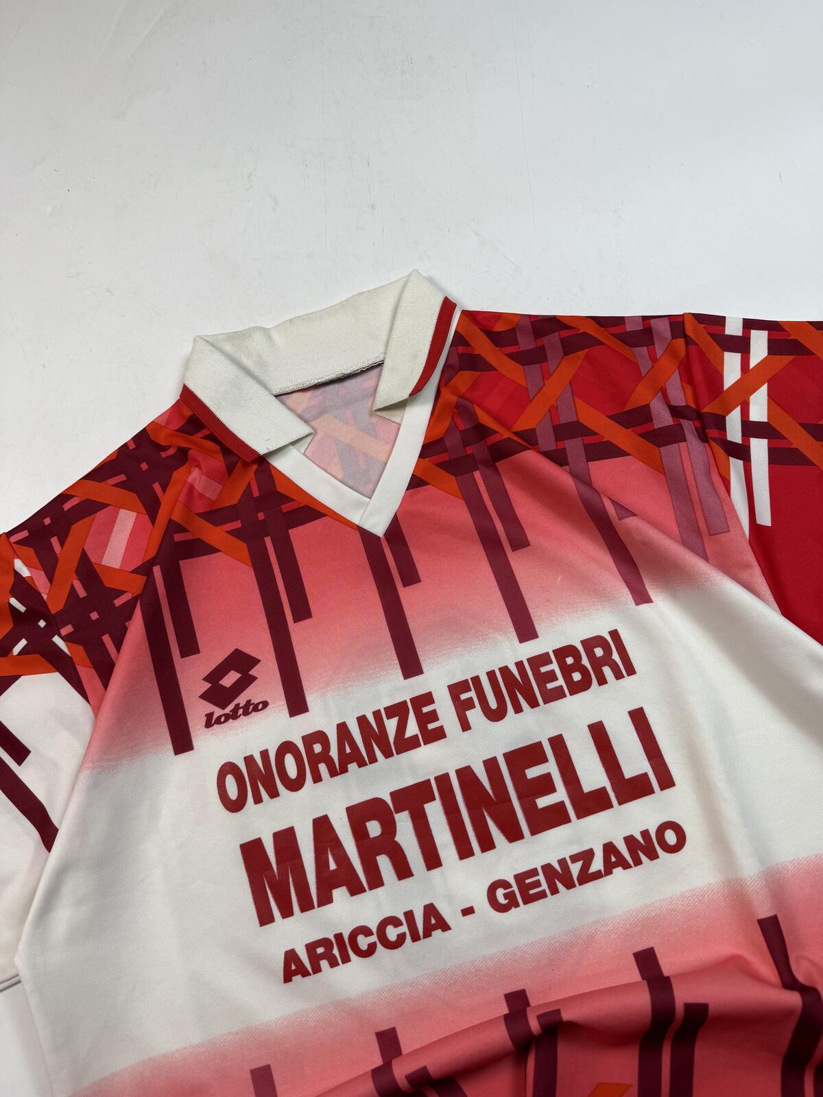 Vintage 90s Lotto abstract football shirt (XL)