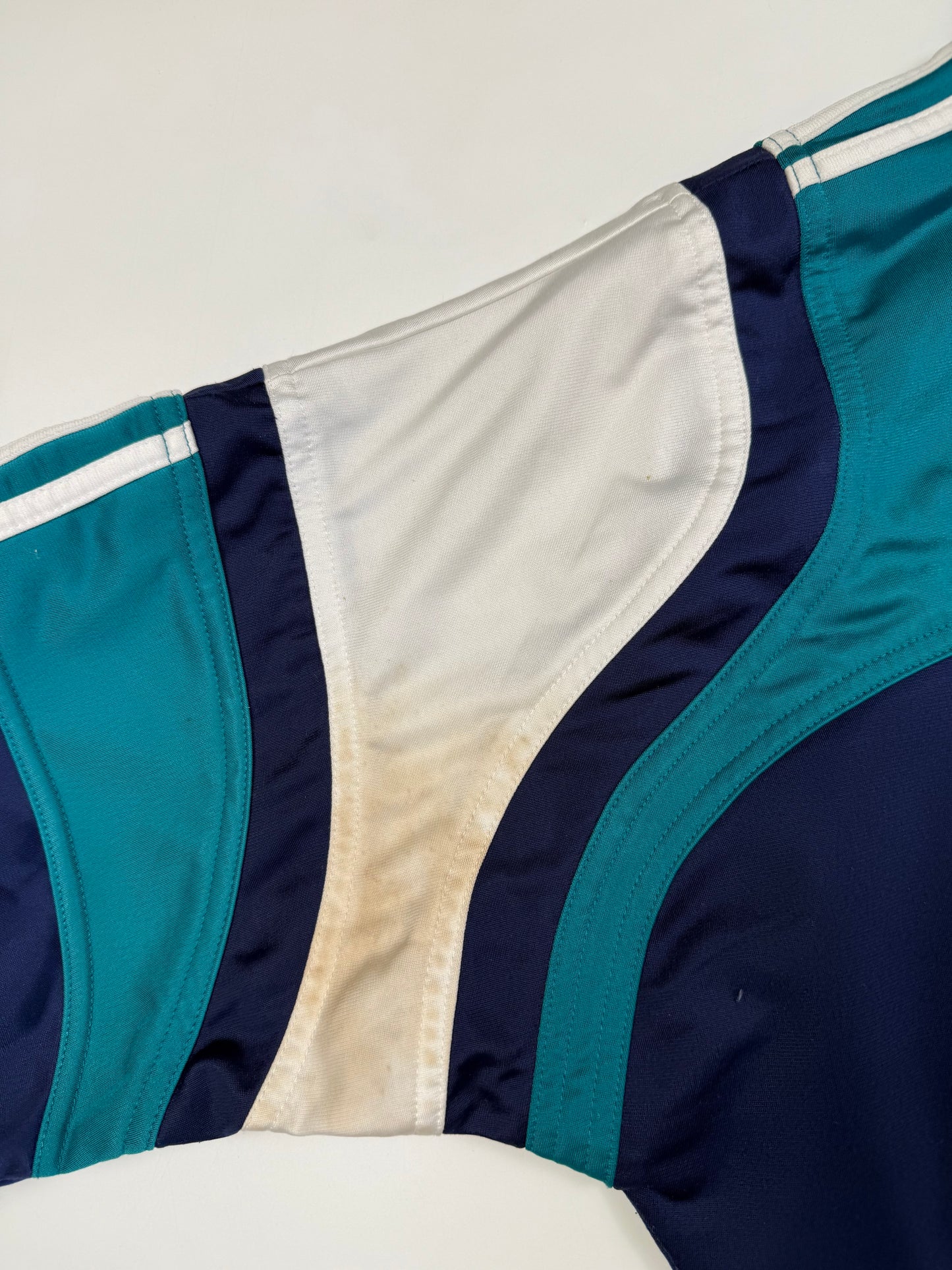 Vintage 90s adidas originals colour block track jacket (M)
