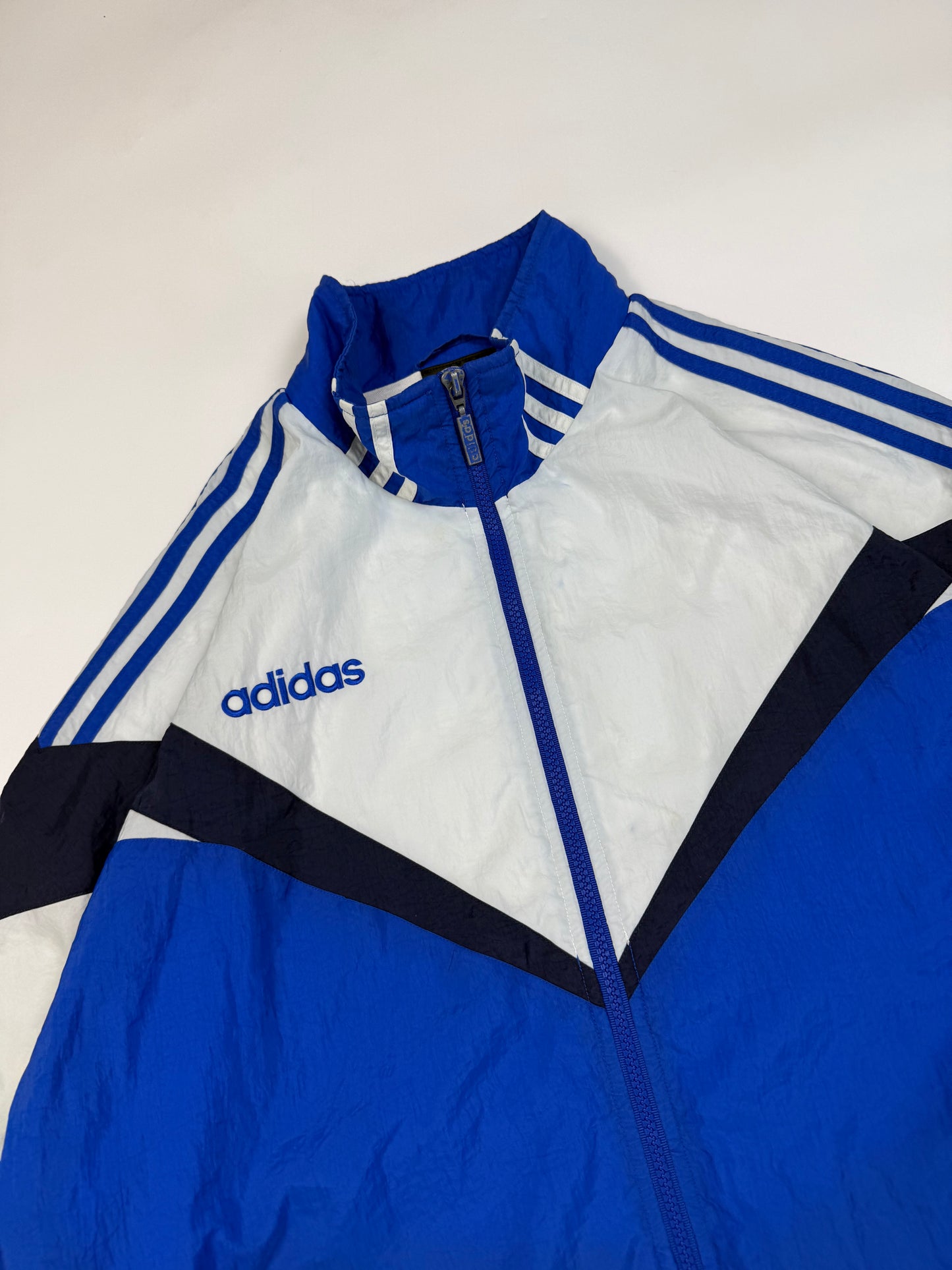Vintage 90s adidas originals colour block shell track jacket (M)