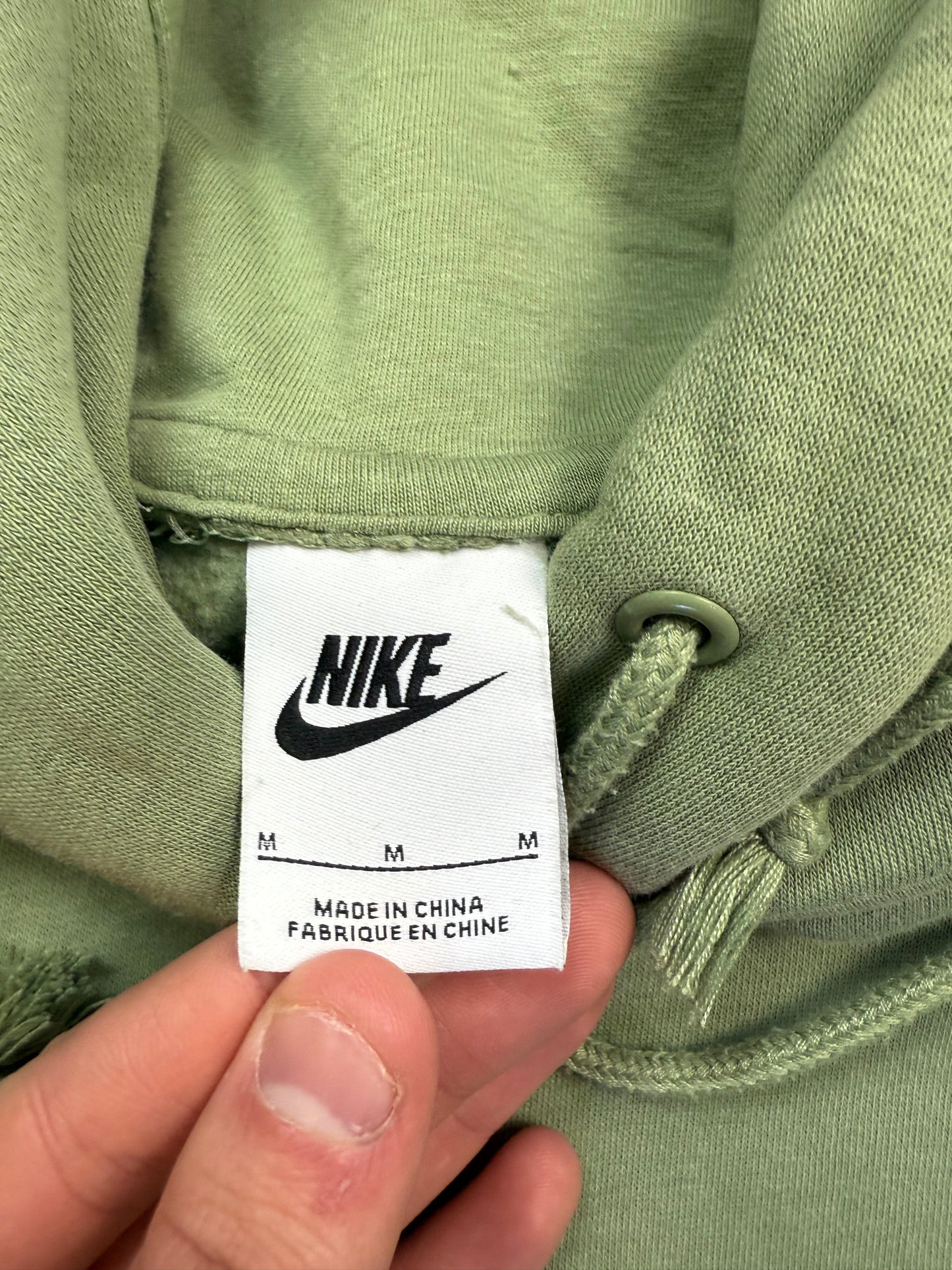 Nike centre swoosh hoodie (M)