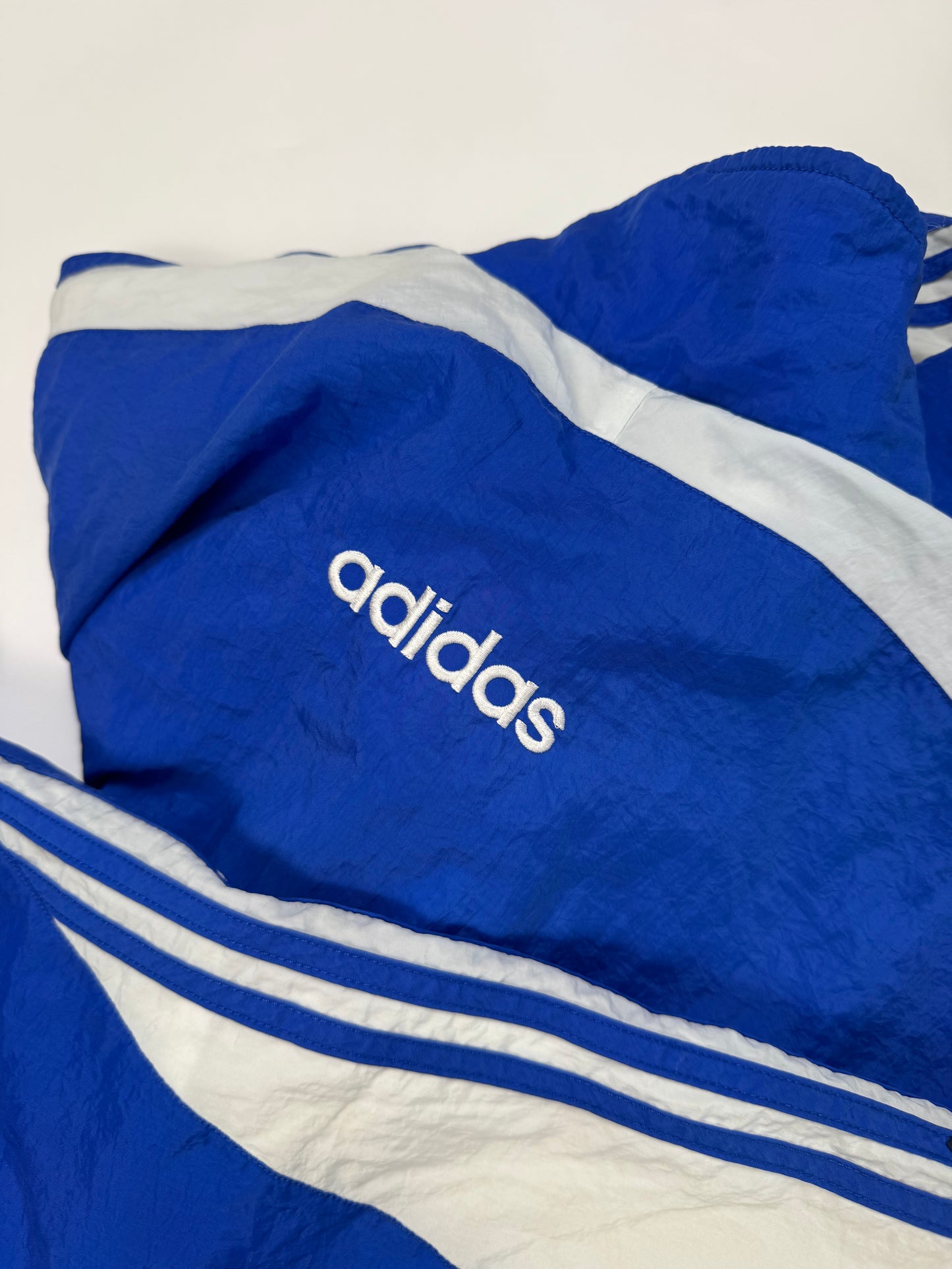 Vintage 90s adidas originals colour block shell track jacket (M)