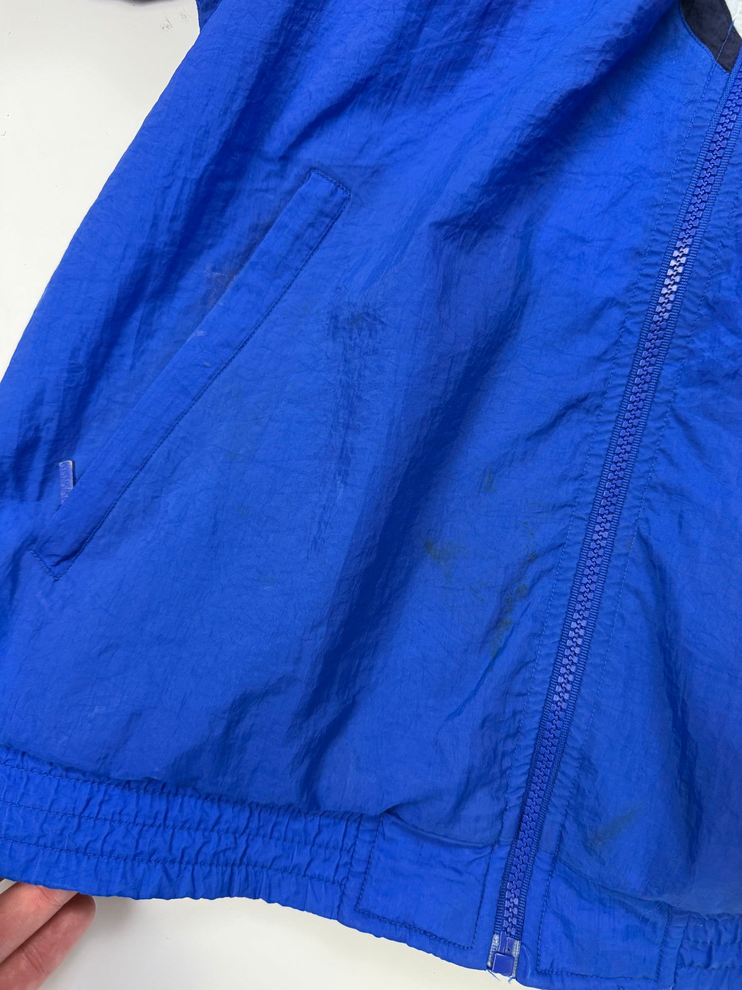 Vintage 90s adidas originals colour block shell track jacket (M)