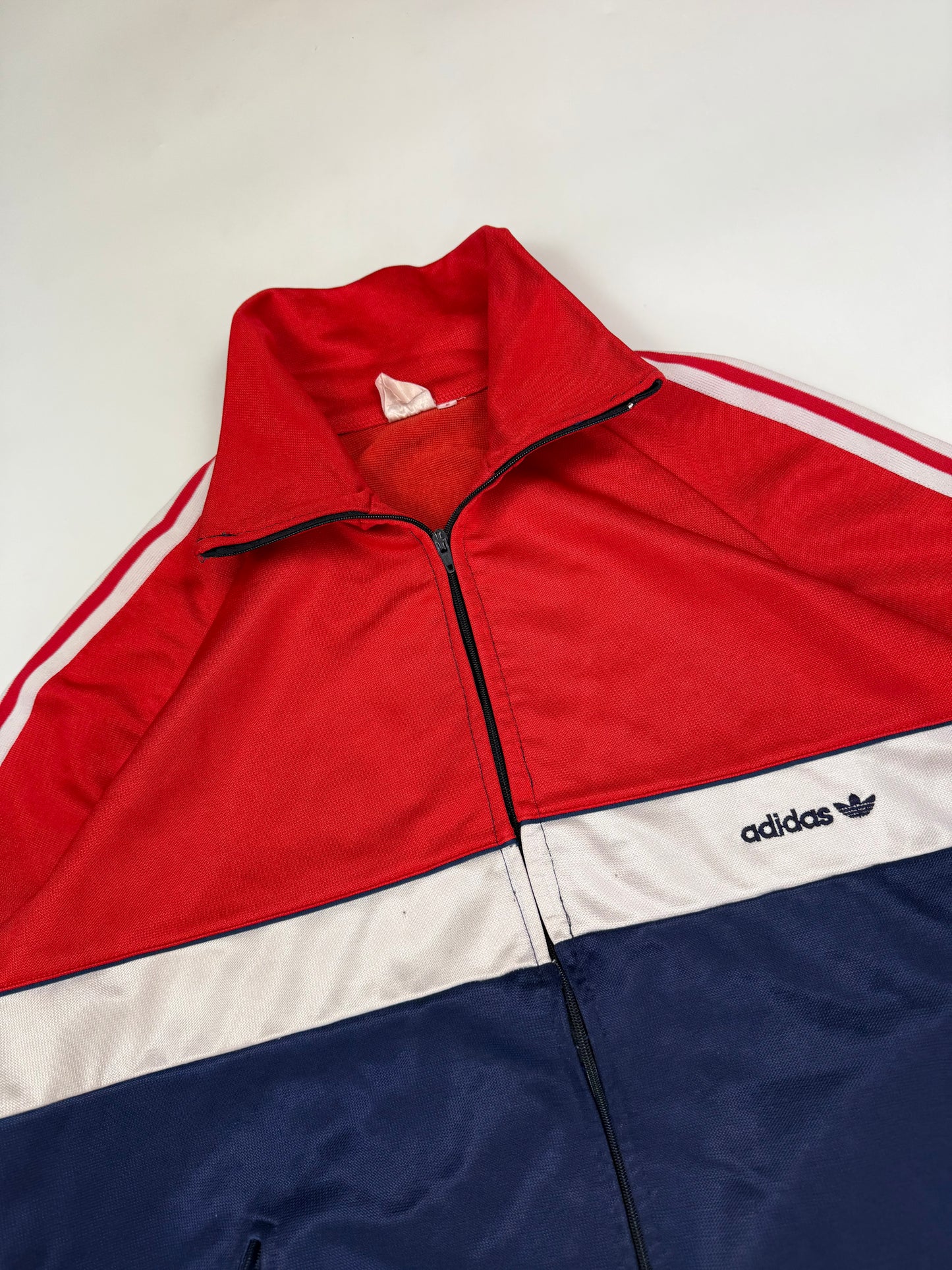Vintage 80s Adidas originals track top (S)