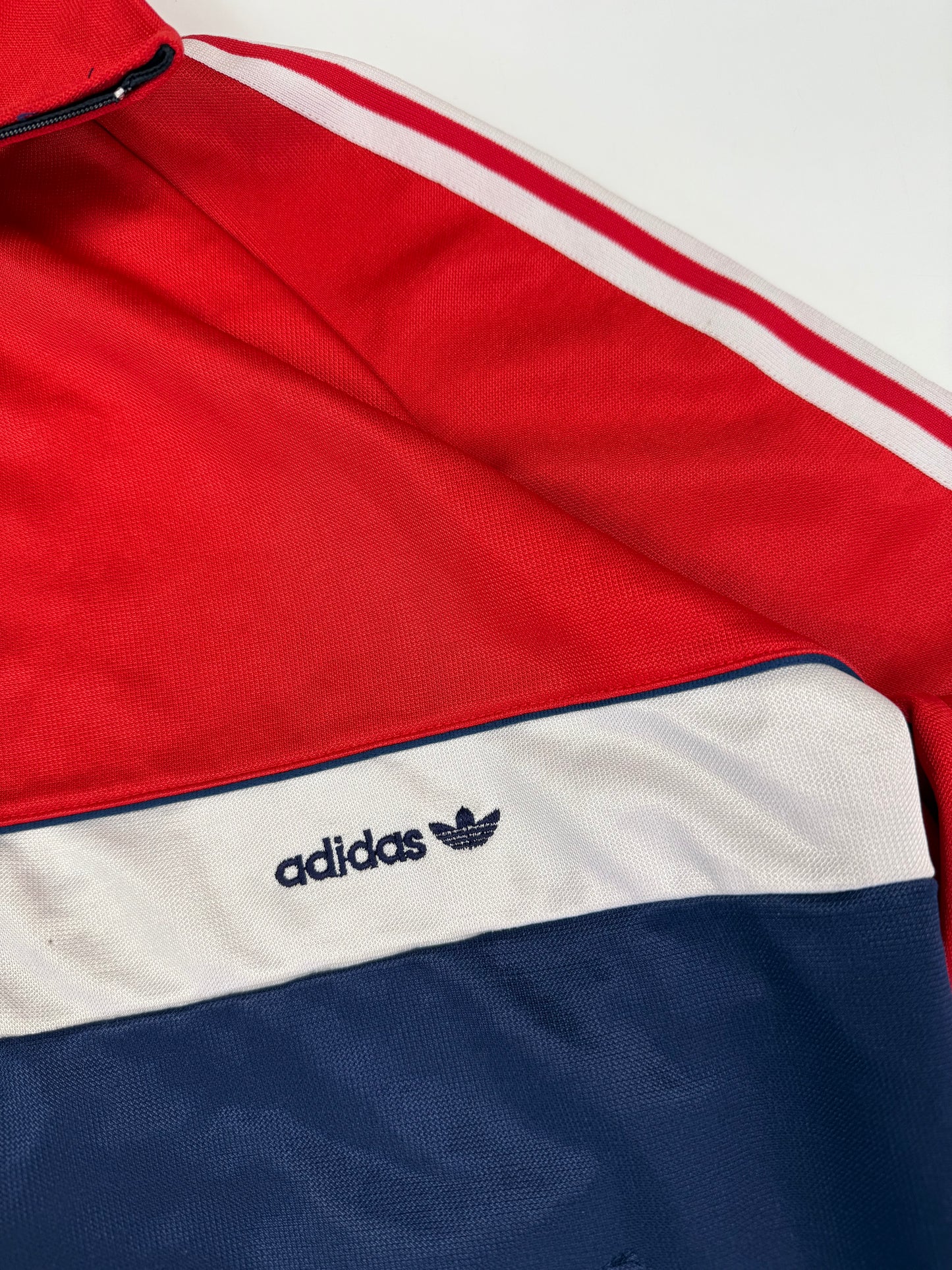 Vintage 80s Adidas originals track top (S)