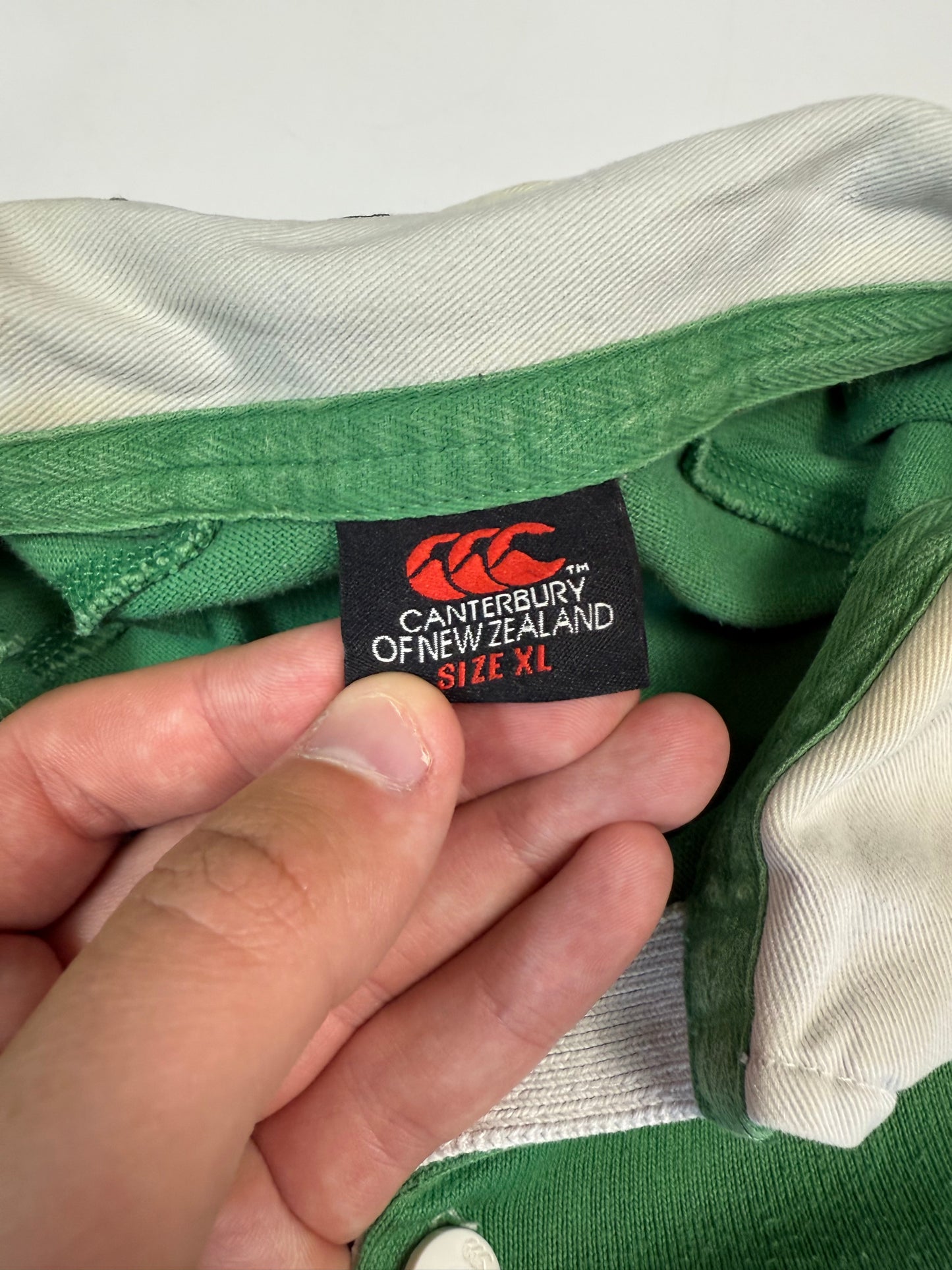 Vintage Ireland 2005/06 Canterbury rugby union shirt (XL)