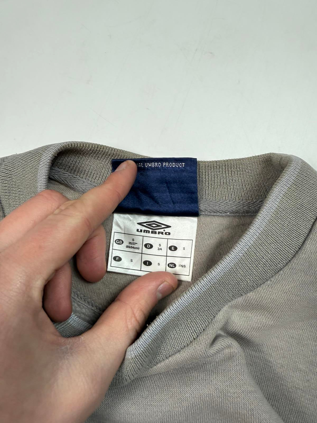 Vintage Umbro centre logo sweatshirt (S)