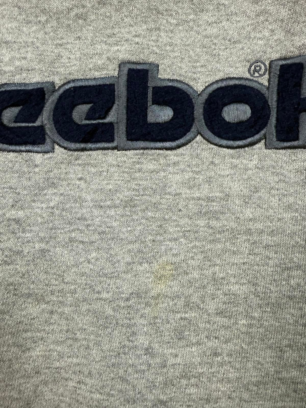 Vintage 90s Reebok spell out sweatshirt (L)