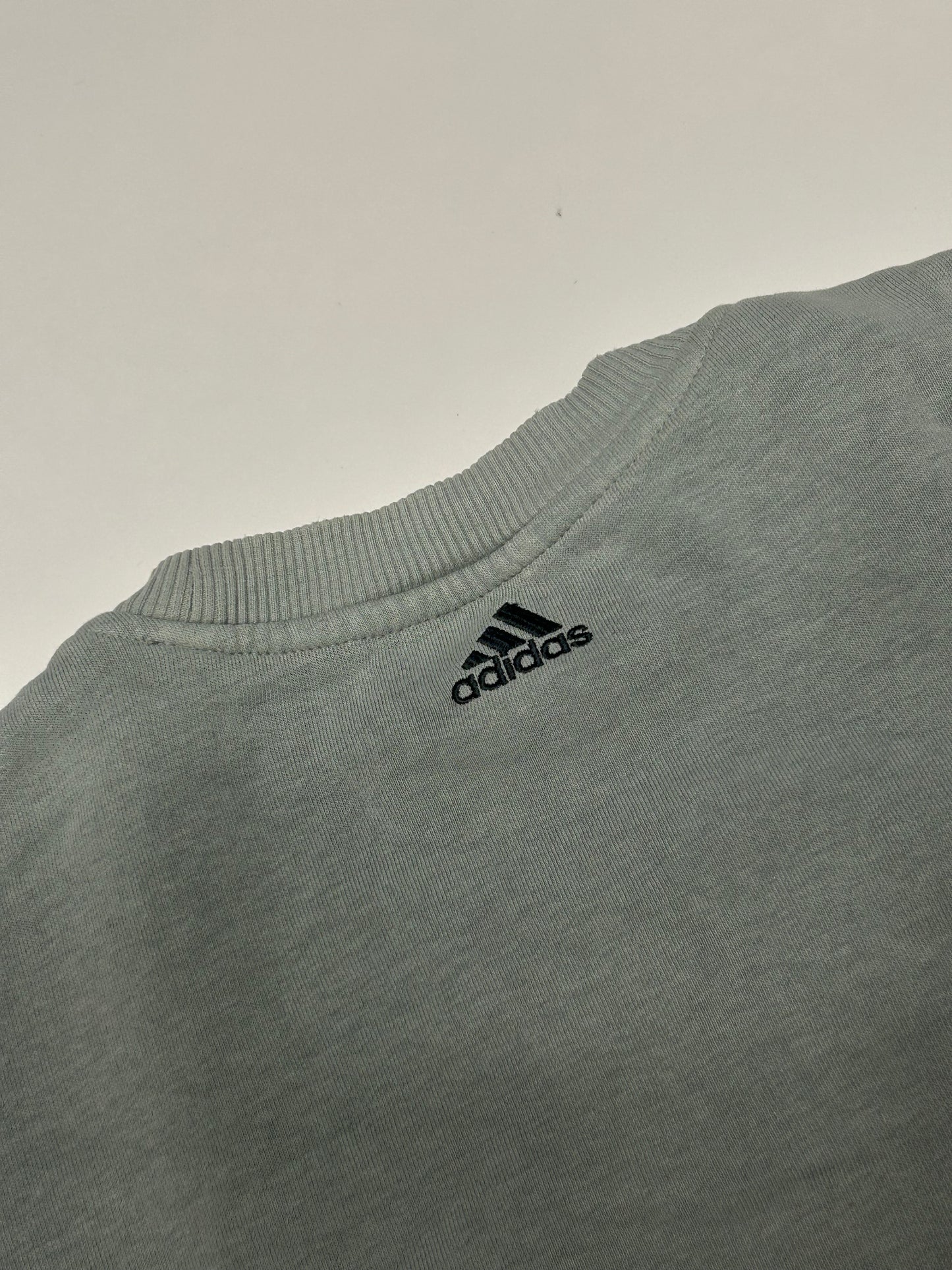 Vintage adidas spell out sweatshirt (S)