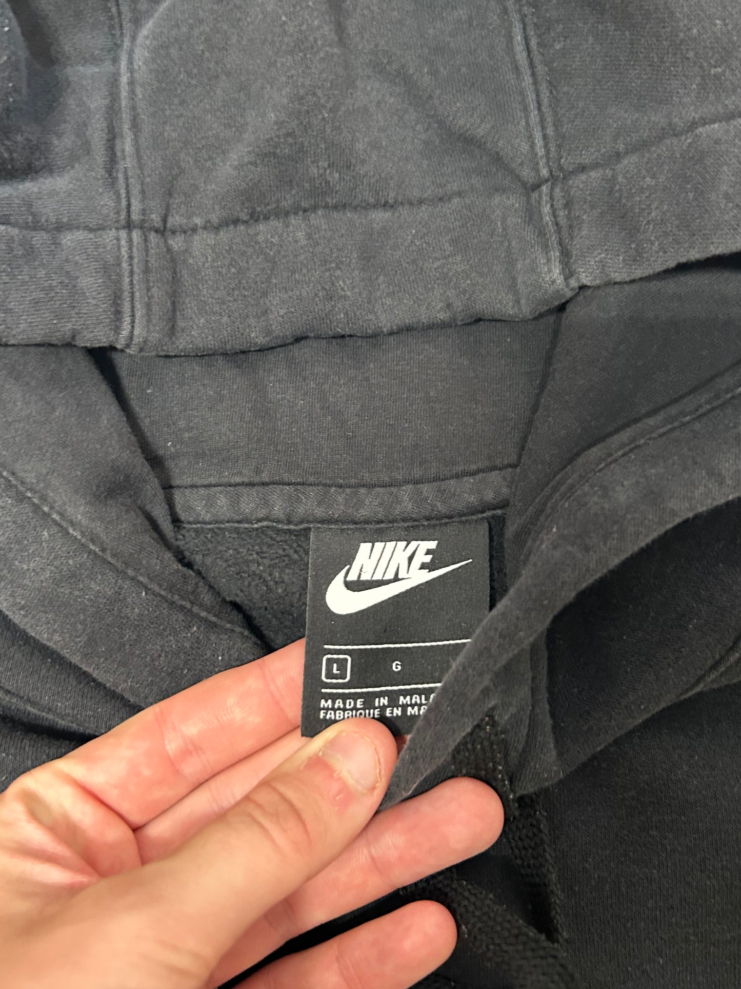 Nike football hoodie (L)