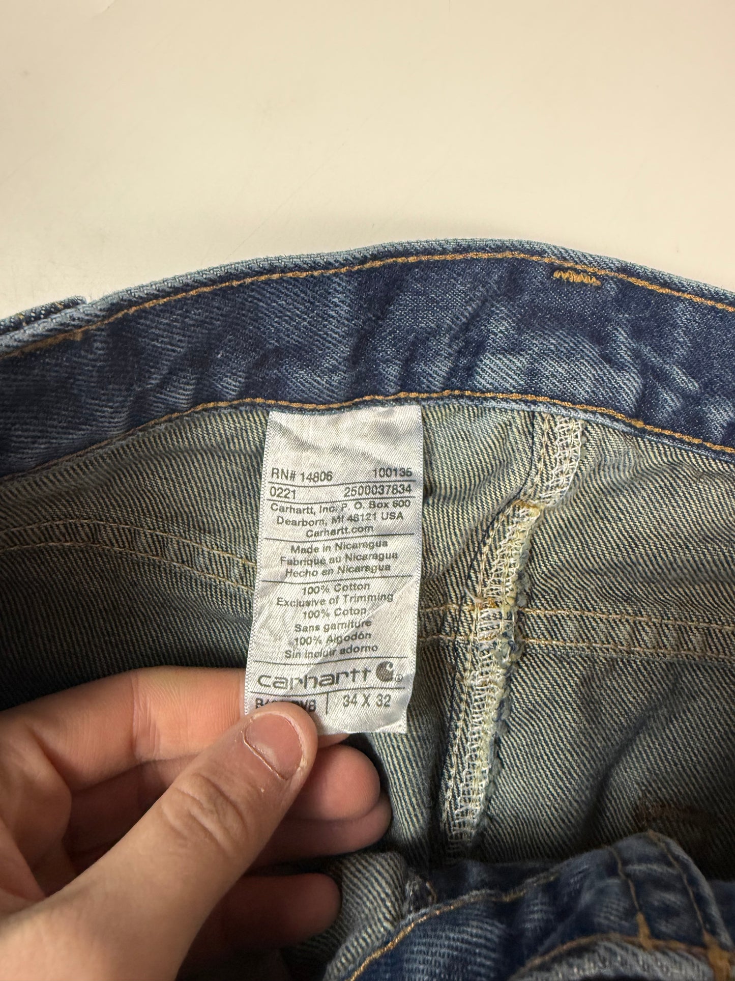 Carhartt baggy jeans (W34)