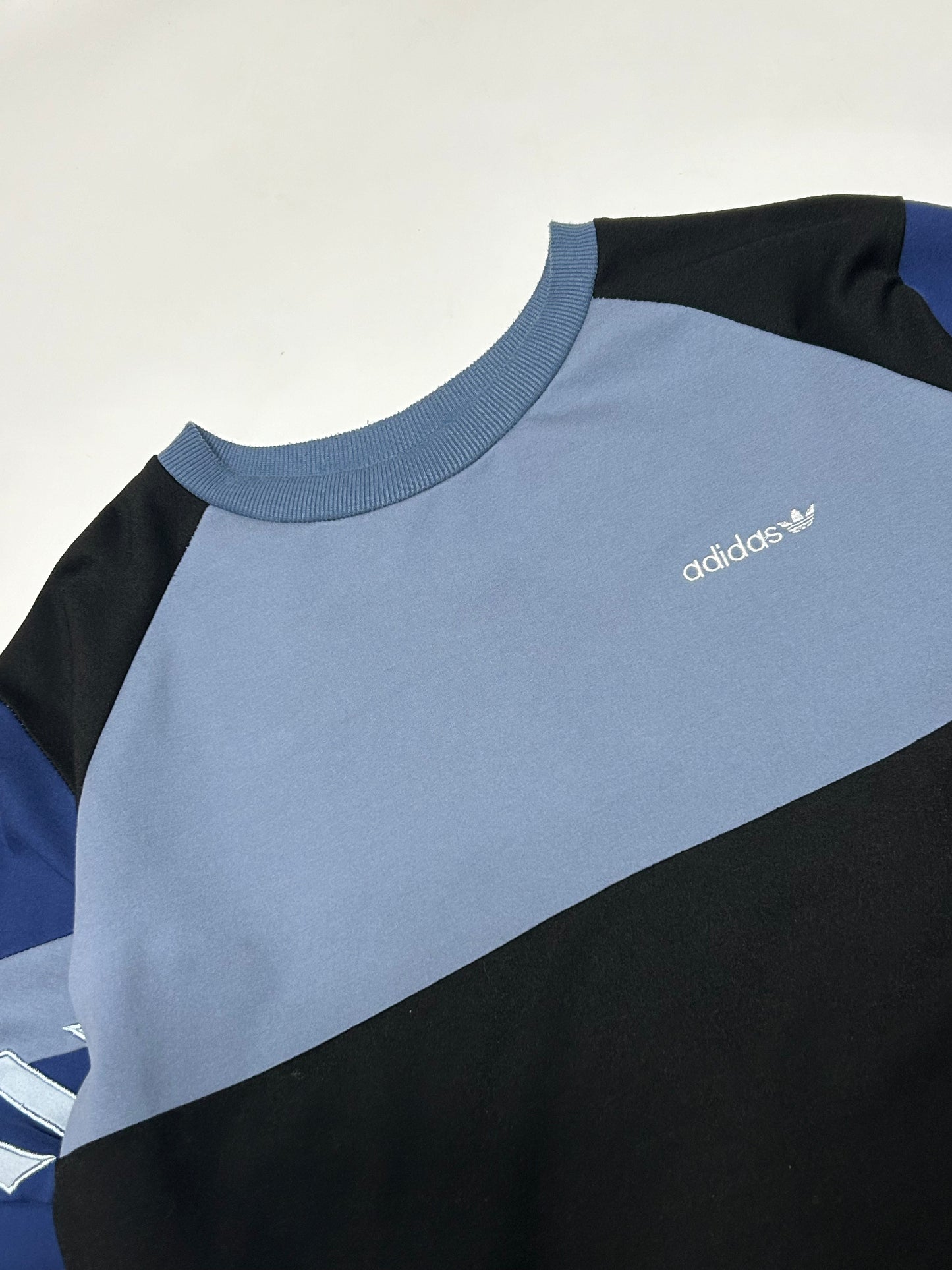Adidas chop shop colour block sweatshirt (S)