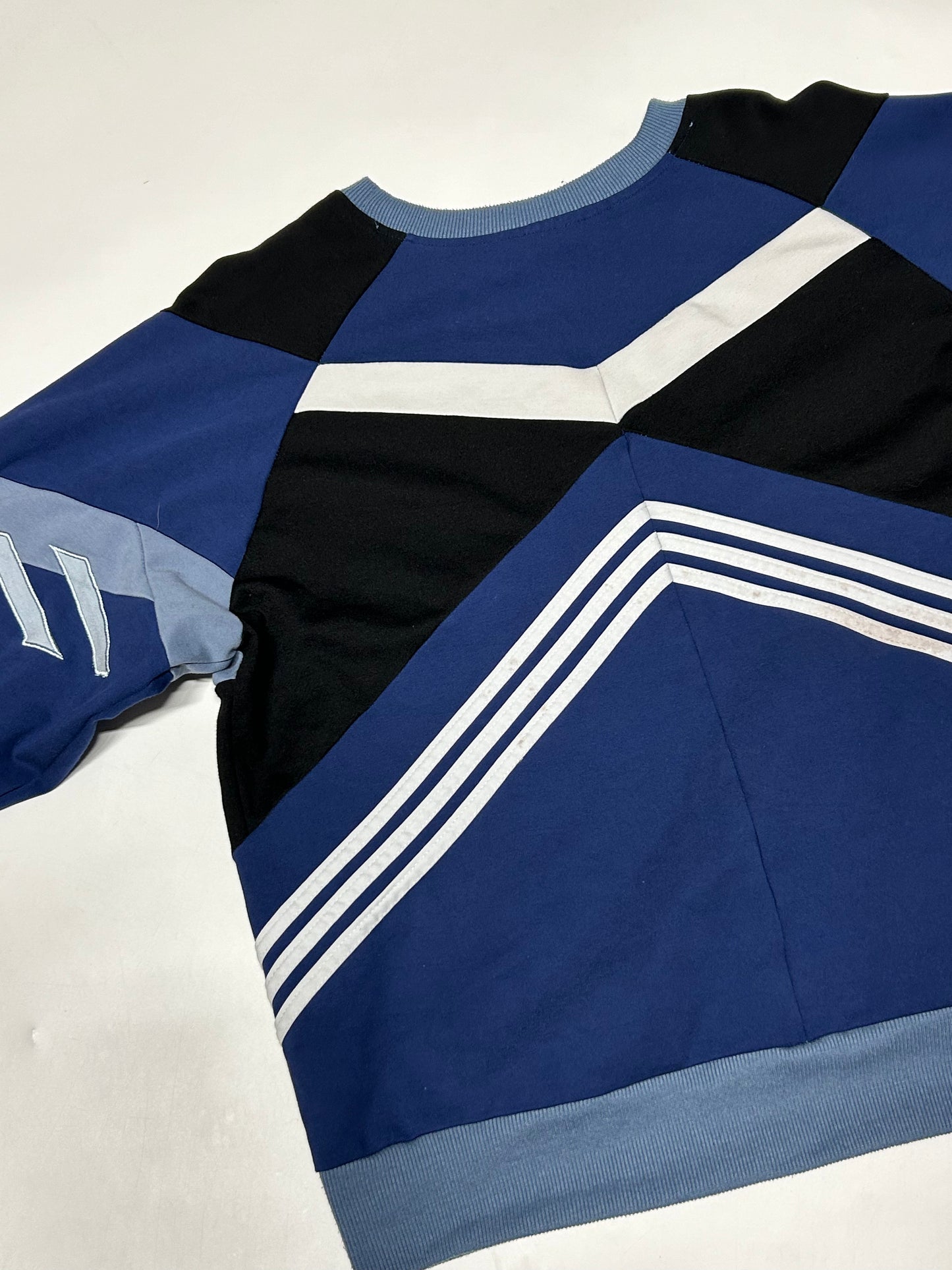 Adidas chop shop colour block sweatshirt (S)