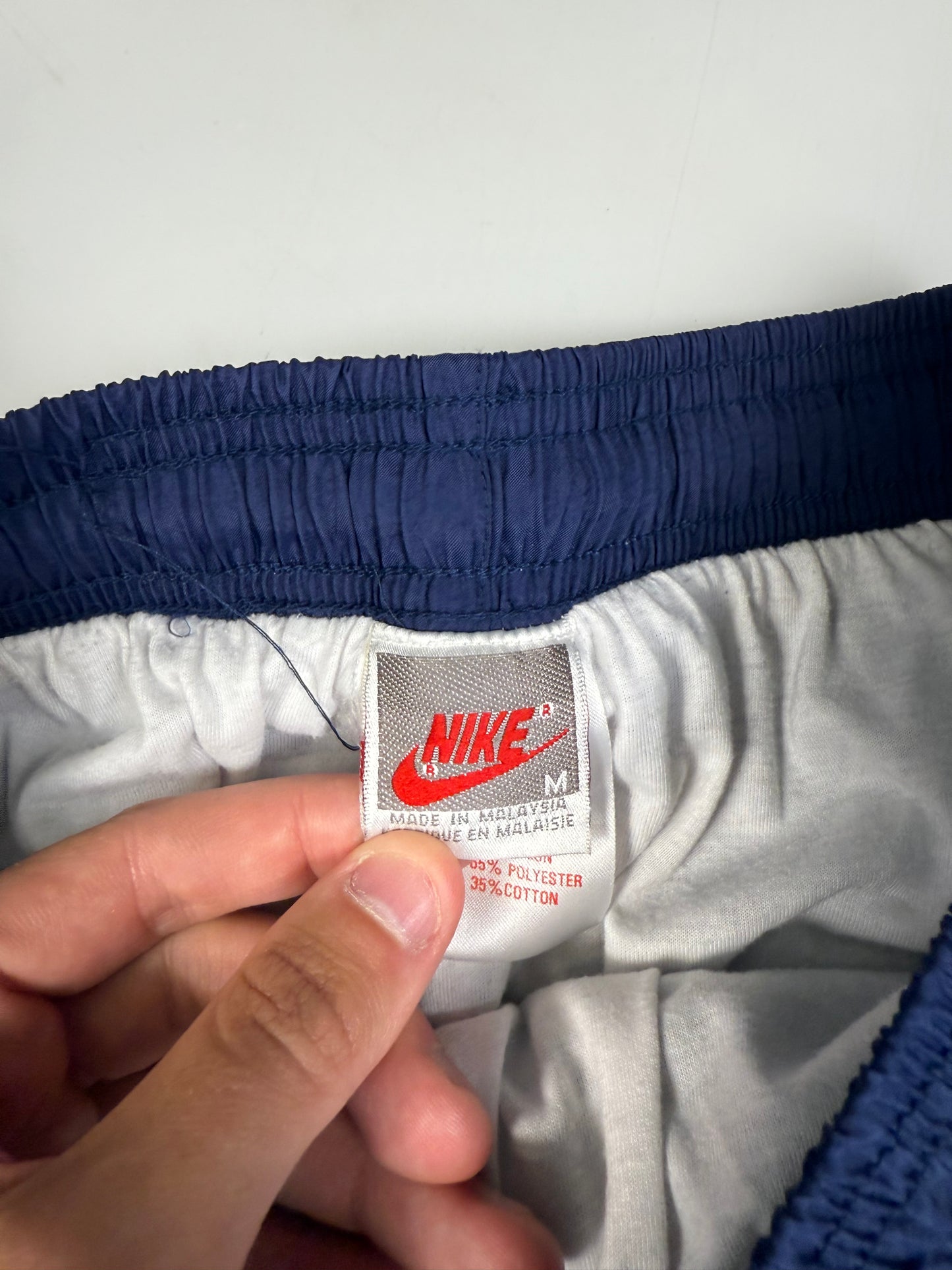 Vintage 90s Nike baggy track pants (M)